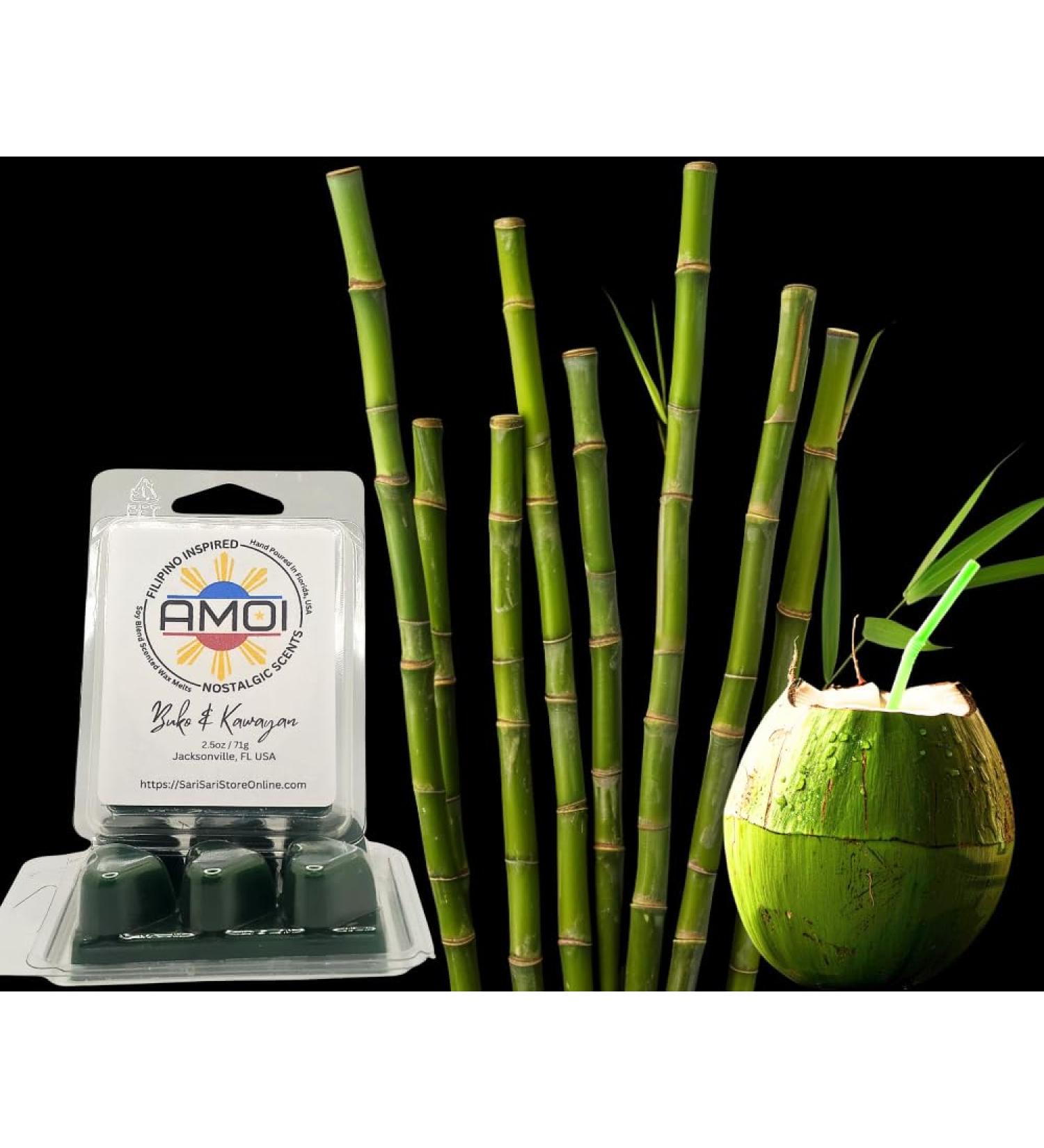 Buy Filipino-Inspired Buko & Kawayan Scented Candle Wax Melts - International Shipping Available - Buy Online on GoSupps.com
