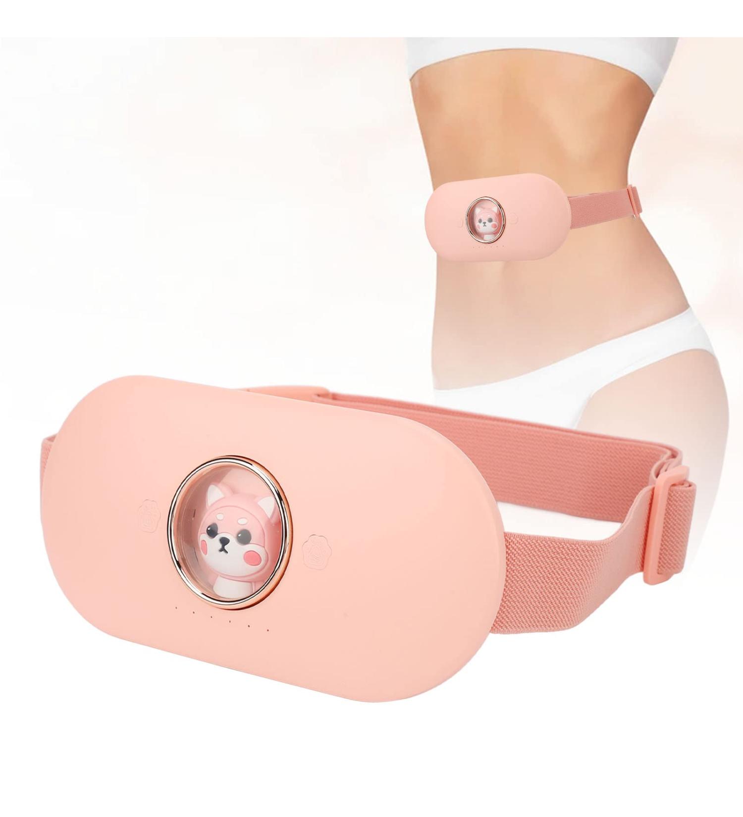 Portable Wireless Menstruation Heating Belt | 3 Heat Levels | Hot Compress & Massage for Abdominal Relief - Buy Online on GoSupps.com