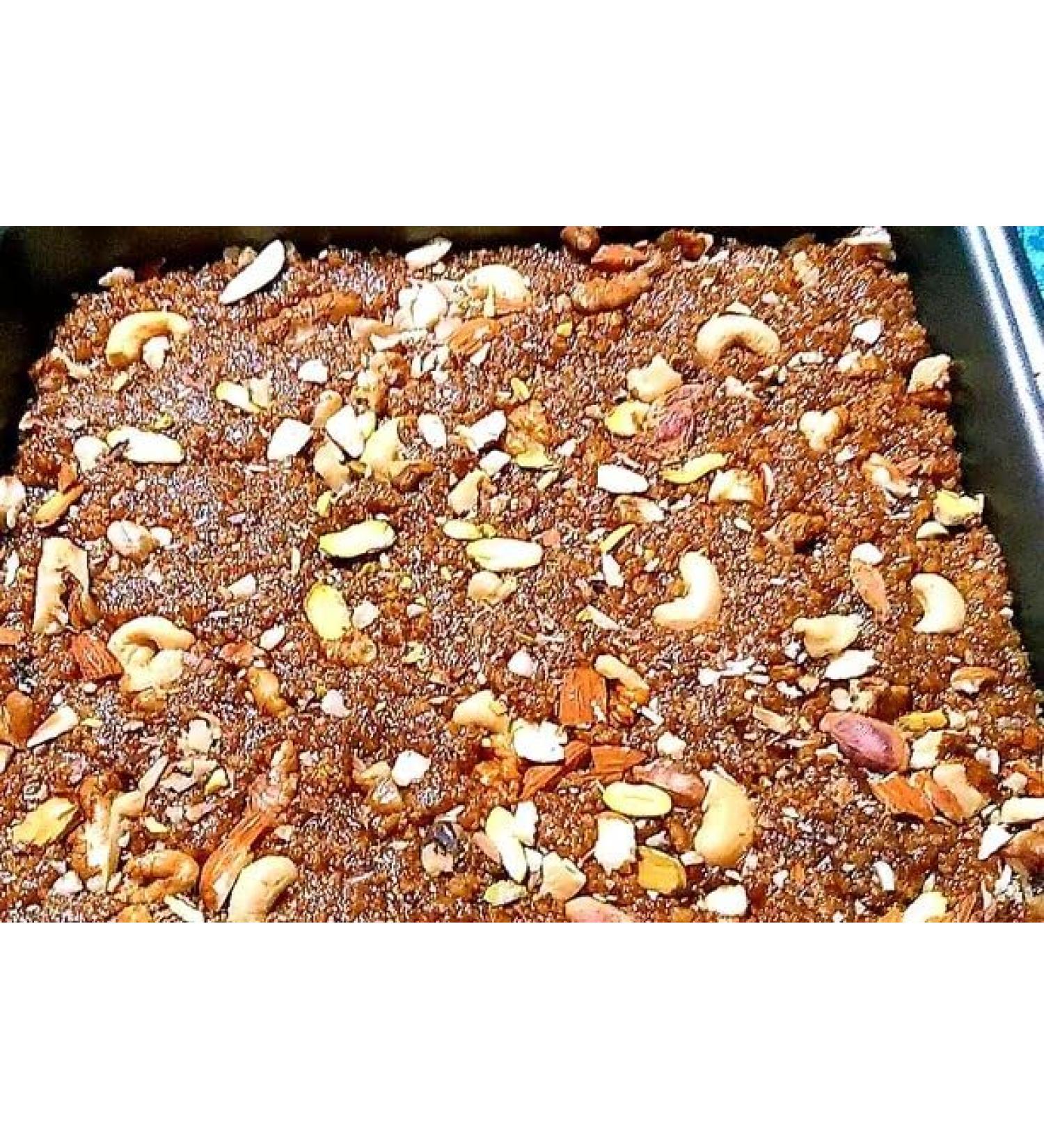 Habshi Halwa 1Kg Indian Traditional Sweet Best Gift For All Occasions Raksha Bandhan Rakhi Marriage Diwali Holi Ganesh Chaturthi Festival Treat For Family & Friend