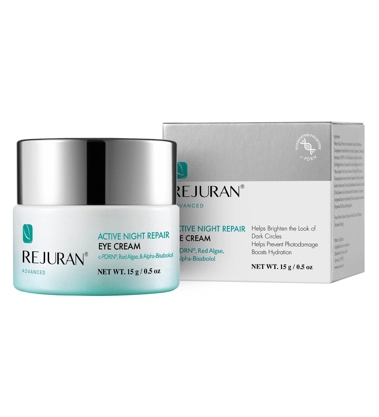 REJURAN Advanced Active Night Repair Eye Cream - Anti-Aging Overnight Gel for Fine Lines, Wrinkles, and Dark Circles - Buy Online on GoSupps.com