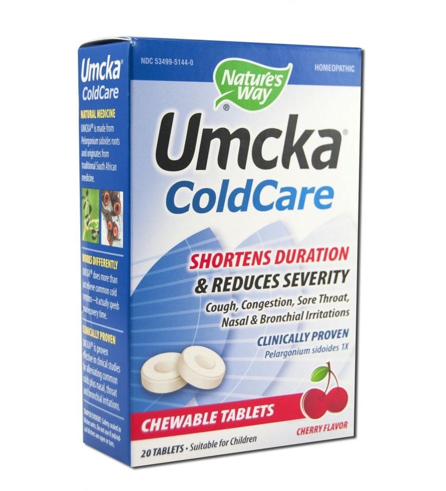 Natures Way Umcka Cold Care Chwbl Chry