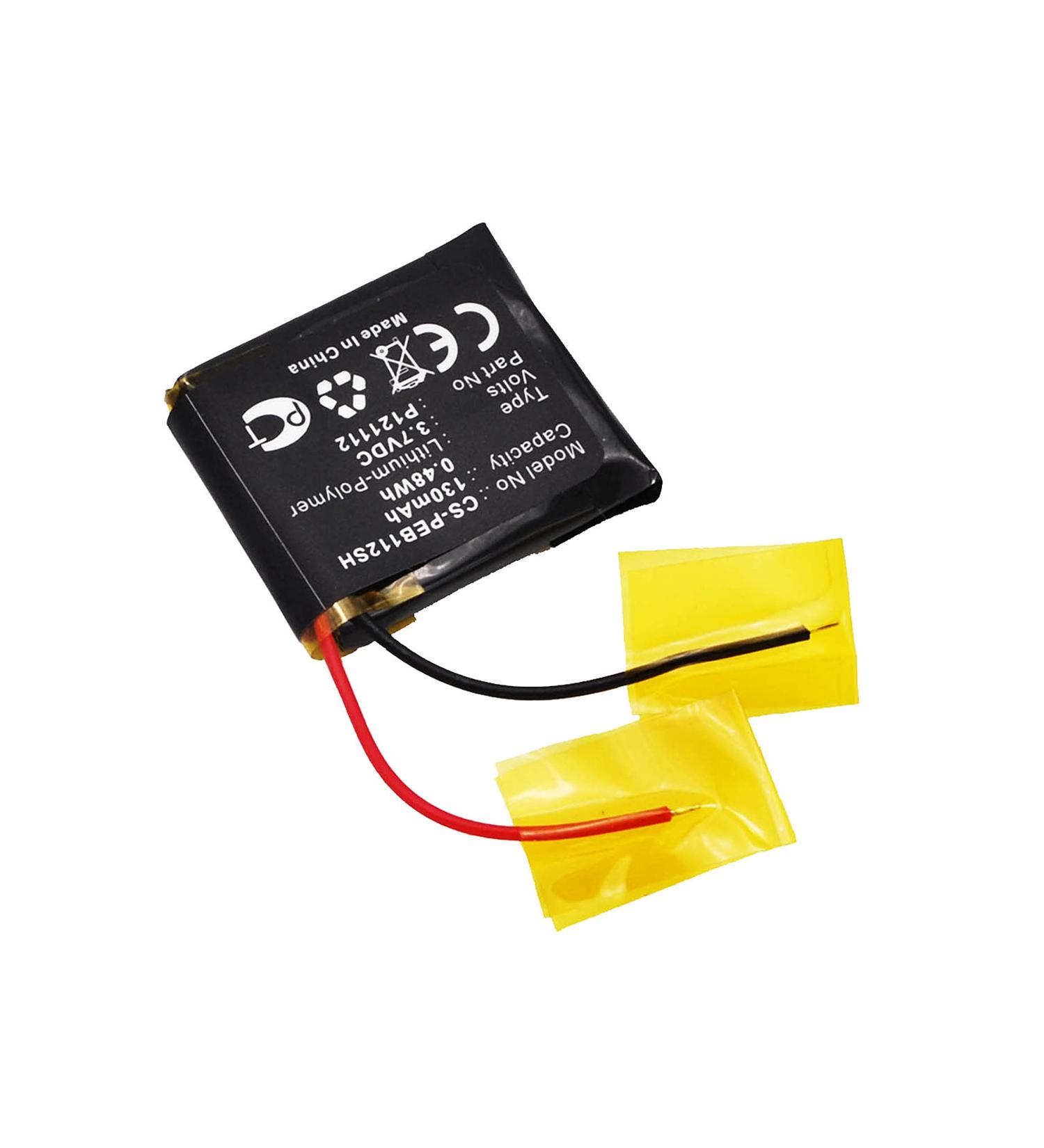 Replacement Battery for Pebble 401S E-Paper Pebble Steel & Watch 2 - P121112 - 130mAh 3.7V - International Shipping Available - Buy Online on GoSupps.com
