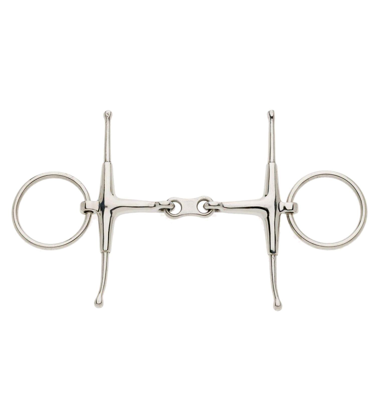 Loose Ring French Link Gag Bit 5.5" Silver