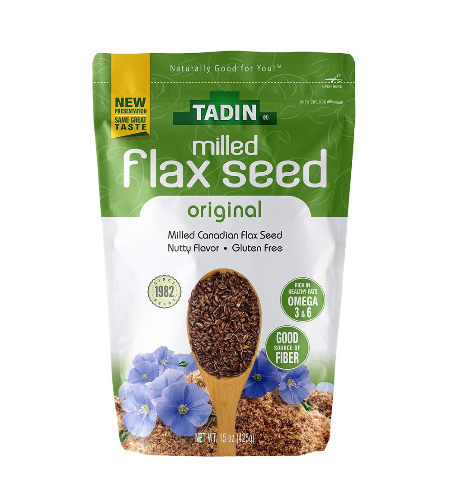 Tadin Linaza - Flax Seed Powder 15oz (1 Pack) - Buy Online on GoSupps.com