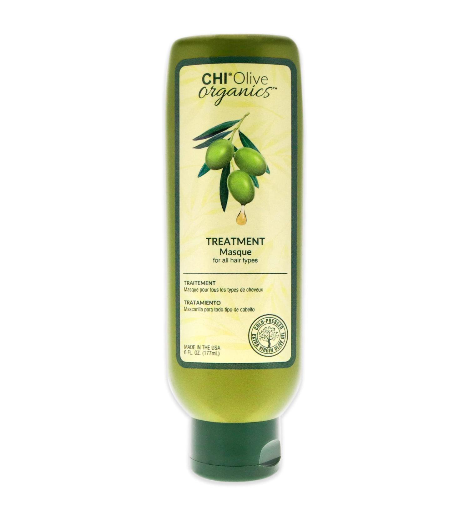 CHI Naturals Olive Oil Treatment Masque 6oz - Nourishing Hair Care - Buy Online on GoSupps.com