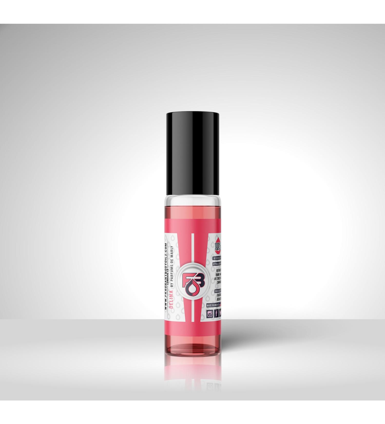 Impression of Delina Exclusif For Women Body Oil Perfume Oil Perfume Cologne Fragrance Uncut Undiluted No alcohol 100% Pure Oil FBO Impression of Delina Exclusif For Women 0.33 Fl Oz (Pack of 1)