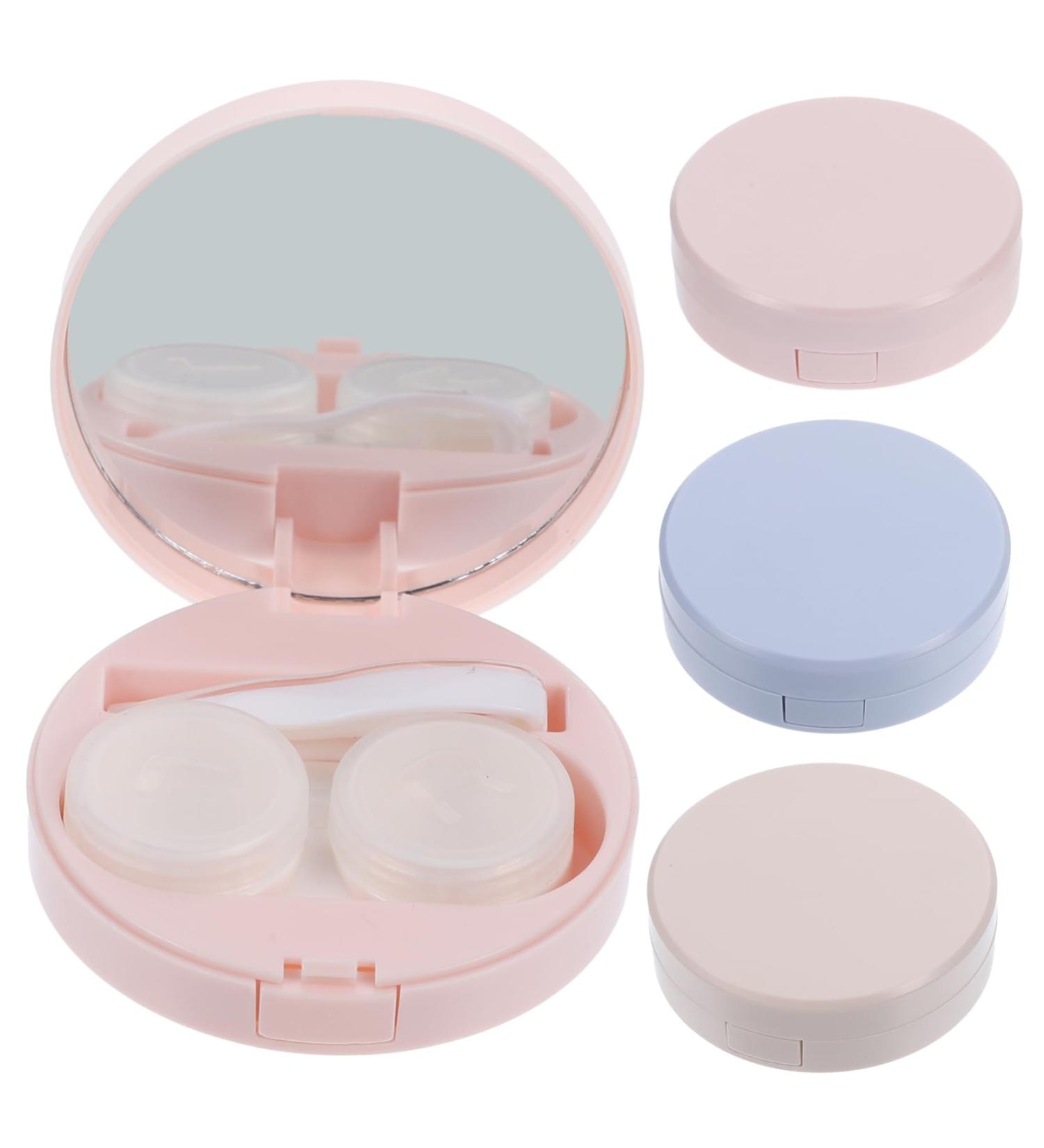 Buy Je Compris Lens Holder - 4-Piece Storage Case for Travel & Contact Lens Organizer - Morandi Design - Buy Online on GoSupps.com