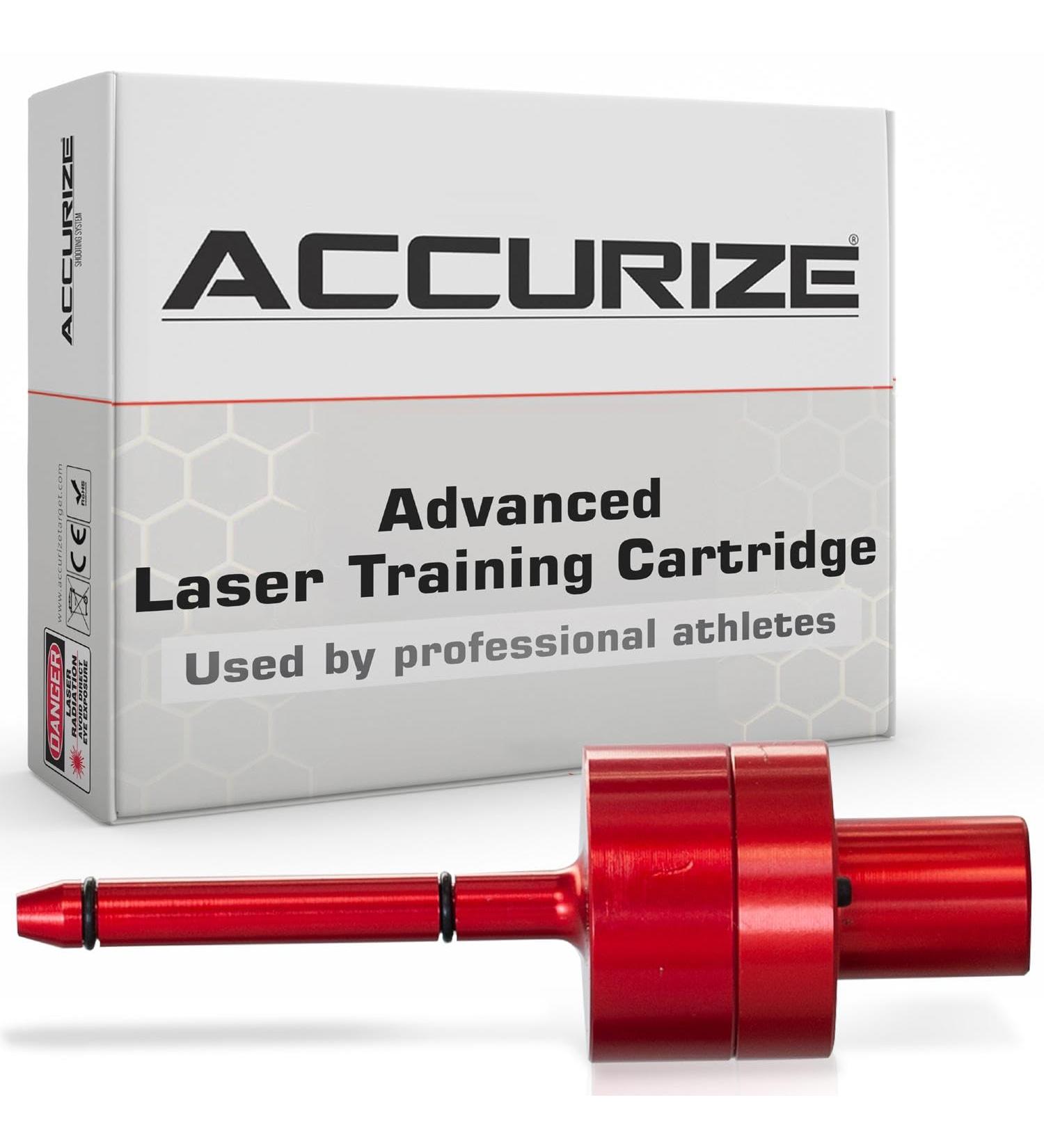 Accurize Advanced Laser Training Cartridge for .22lr .223 9mm .308 .45 ACP 6.5mm .177 - 30 000 Shots Precision Calibration - Buy Online on GoSupps.com