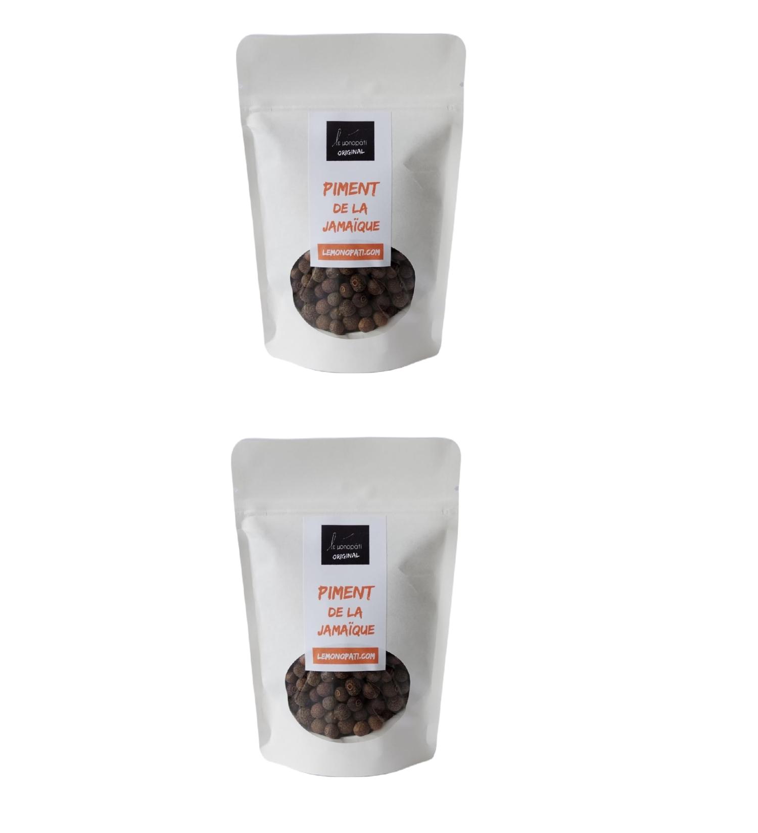 Marque fran aise ind pendante | Petite entreprise familiale | Piment de la Jama que entier 100g (2x50g) | Le Monopati Original | 100% Naturel | Sans additifs ni conservateurs