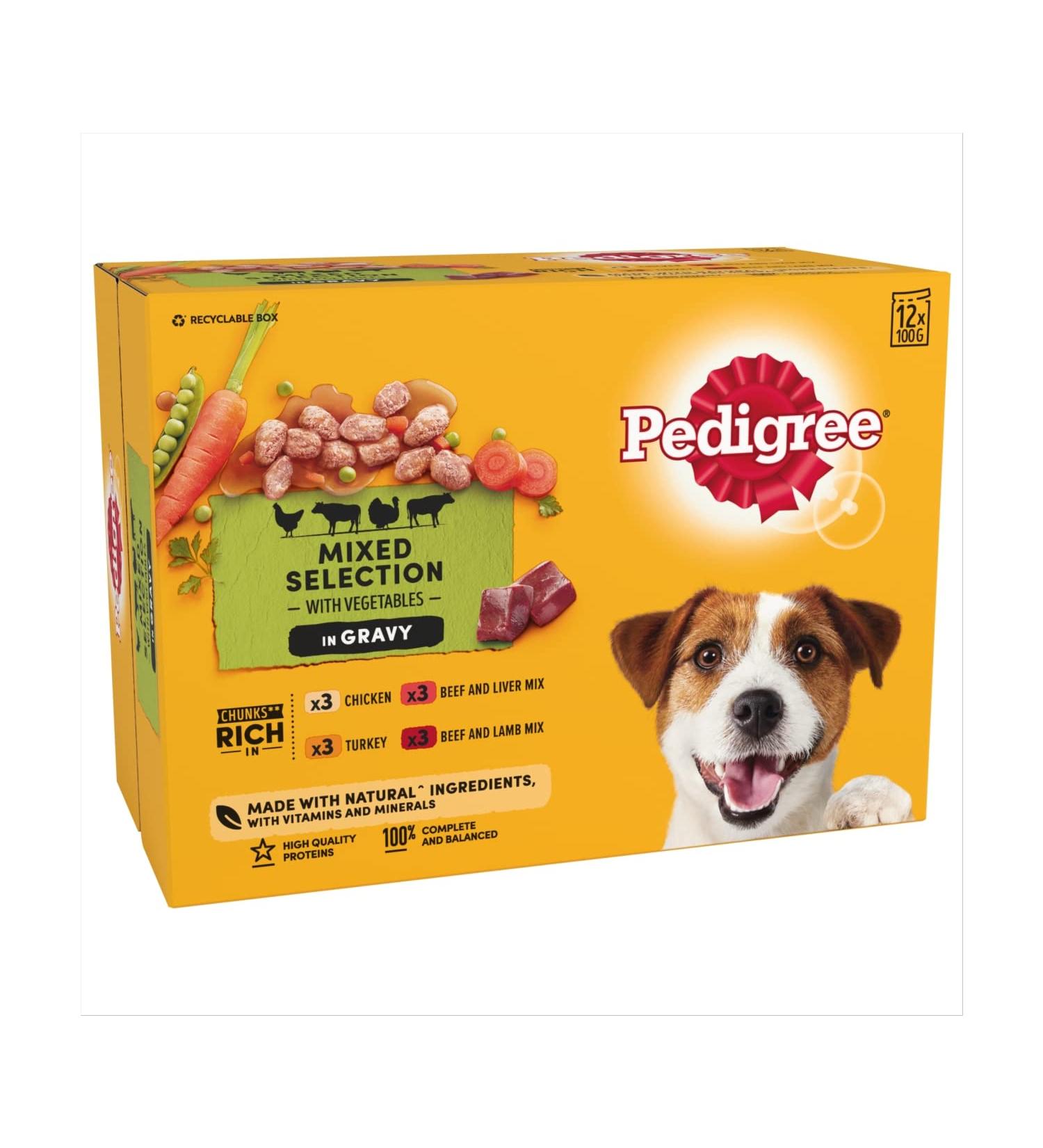 Genegie Real Gravy Meal Dog Pouches 12 x 100g - Buy Online on GoSupps.com