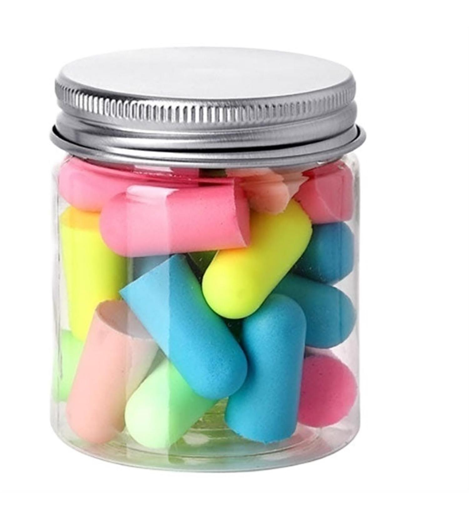 Ear Plugs 24 Pieces/box Sponge Sleep Travel Noise Reduction Earbuds Anti Noise Sleep Ear Protectors Loop Earplugs Canada(Mixed color) - Buy Online on GoSupps.com