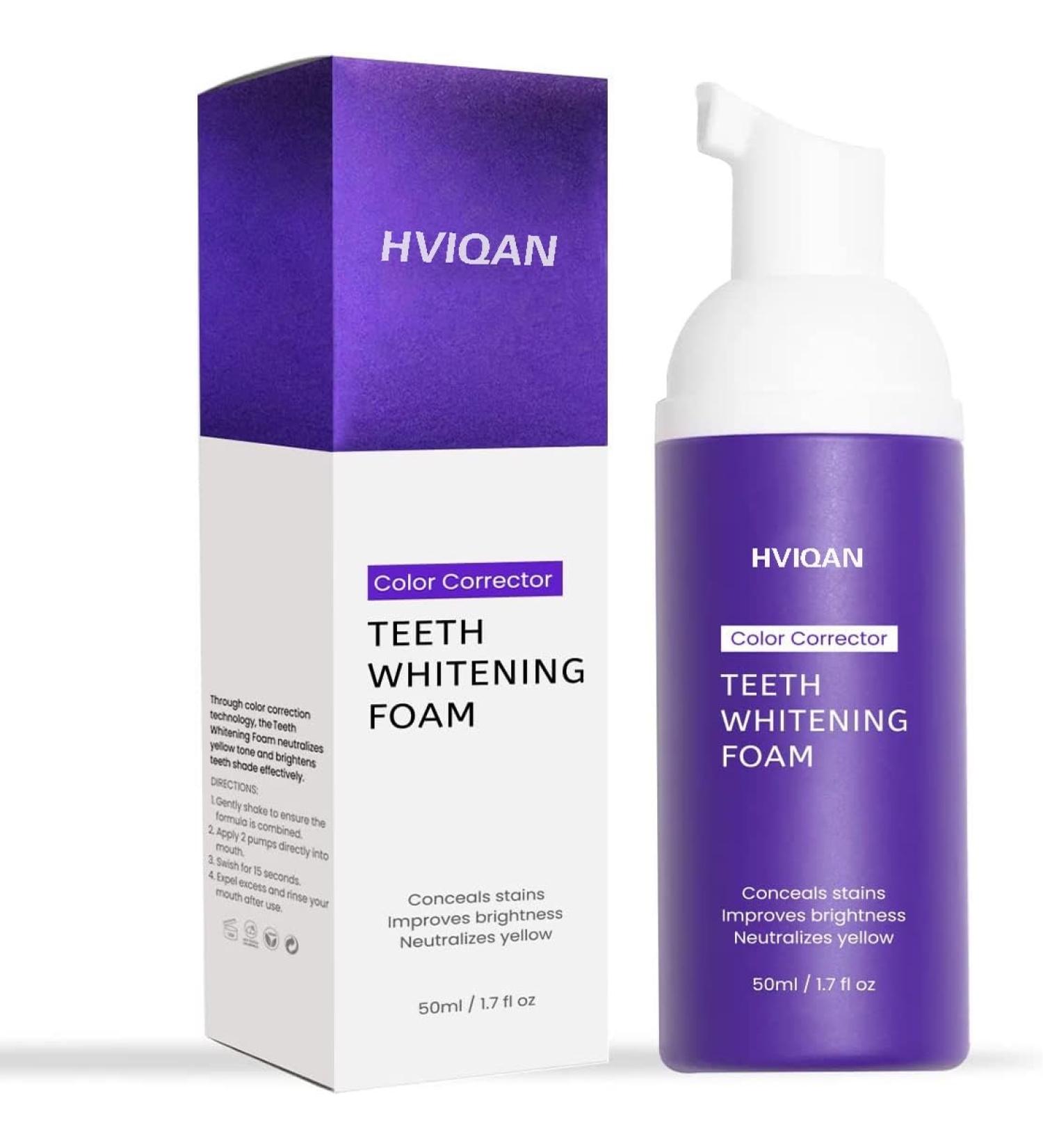 Lila Tooth White Serum | 50ml Tooth Stain Removal & Color Correction | Purple Whitening Tooth Foam & Tooth Booster for a Brighter Smile - Buy Online on GoSupps.com