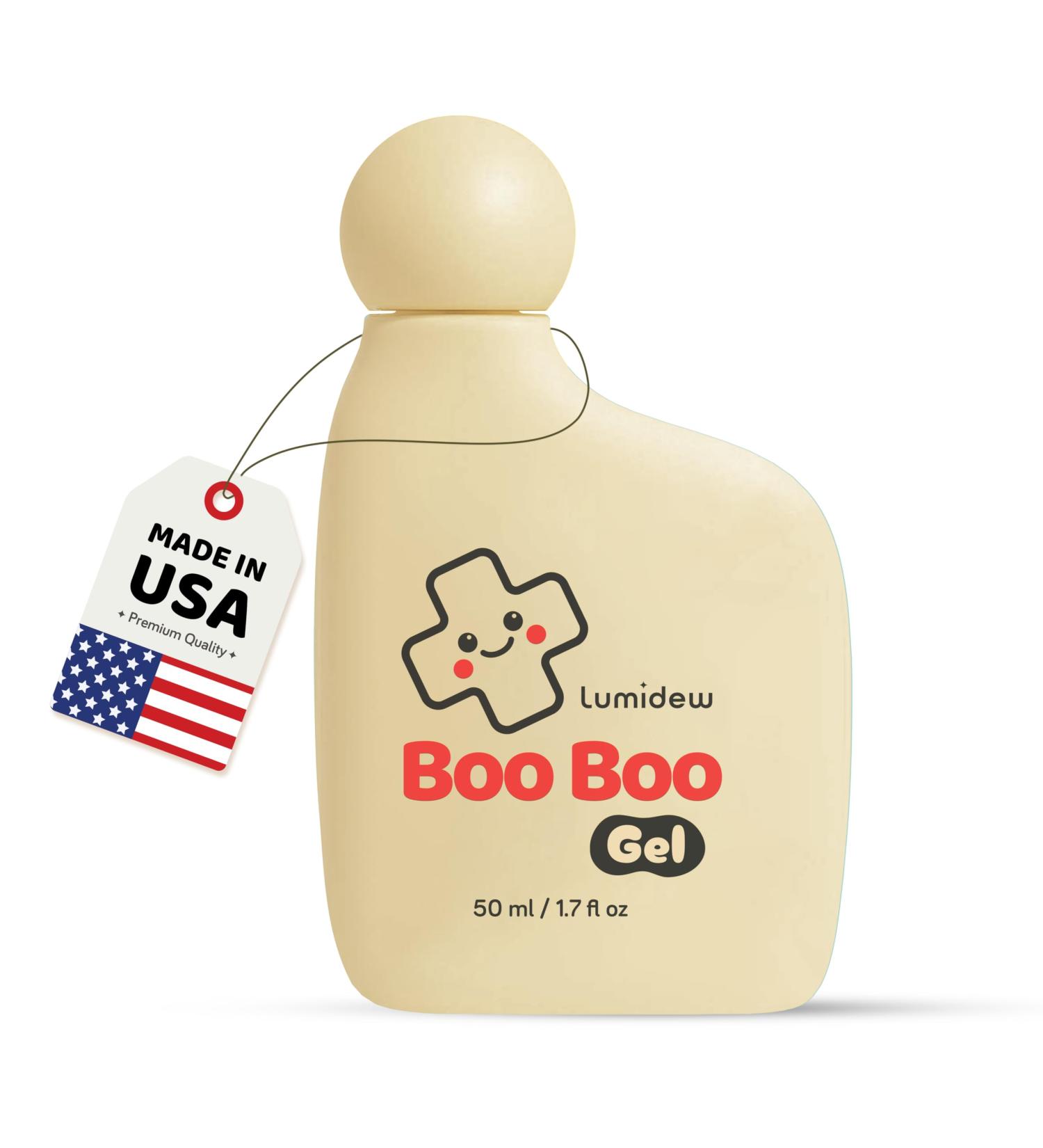 Boo Boo Gel for Kids I Gentle Hypochlorous Acid Skin Relief | Non-Stinging Cleaning Gel for Cuts Scrapes Bug Bites Rashes & Minor Burns | Safe for All Ages Alcohol-Free Fast Soothing Care - Buy Online on GoSupps.com