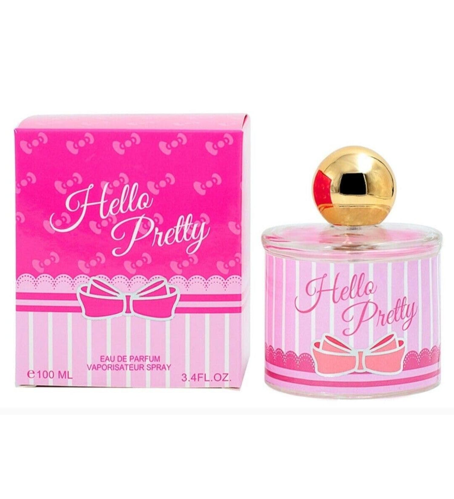 Hello Pretty Women's Fragrance Eau de Parfum Vaporisateur Spray. 3.4 Fl. Oz Floral Fruity fragrance for women. - Buy Online on GoSupps.com