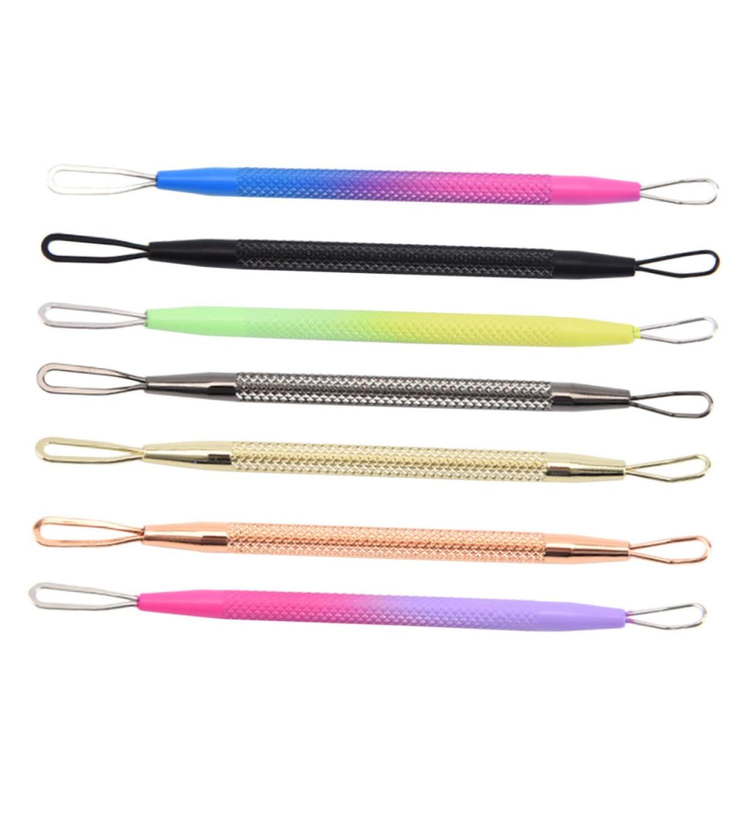 Mikinona Cleaning Tools 7pcs Double-headed Extrusion Ring Pore Cleaner Removal Pore Remover Pimple Tools Set Stainless Steel - Buy Online on GoSupps.com