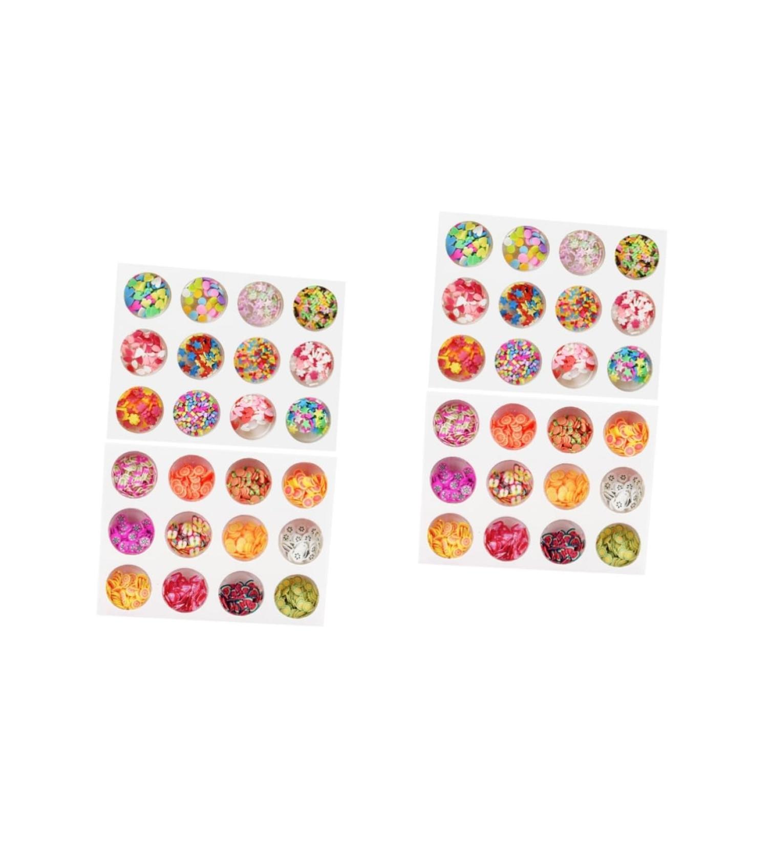 FRCOLOR 48 Boxes Fruit Slice Diy Manicure Scrapbooking Fruit Slices Pendant Charm Beads Fruit Slice Embellishments Fruit Nail Art Slices Nail Slices Space Beads 3d Cell Phone Party Table - Buy Online on GoSupps.com