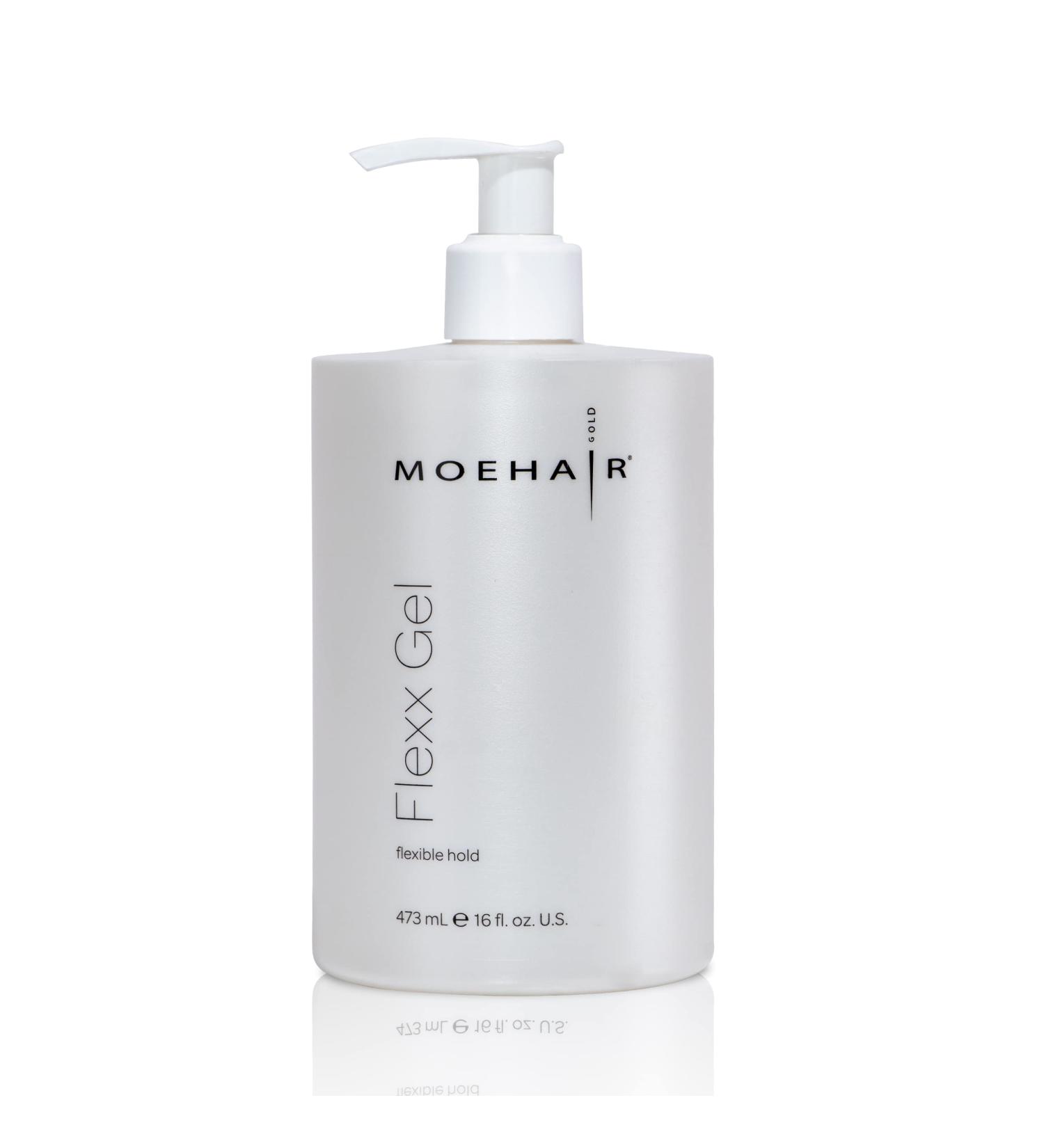 MOEHAIR Flexx Gel 16 Fl oz - Flexible Hold Styling Gel for Men & Women | Adds Texture Moisture & Shine Non-Greasy Detangles & Styles Hair - Buy Online on GoSupps.com