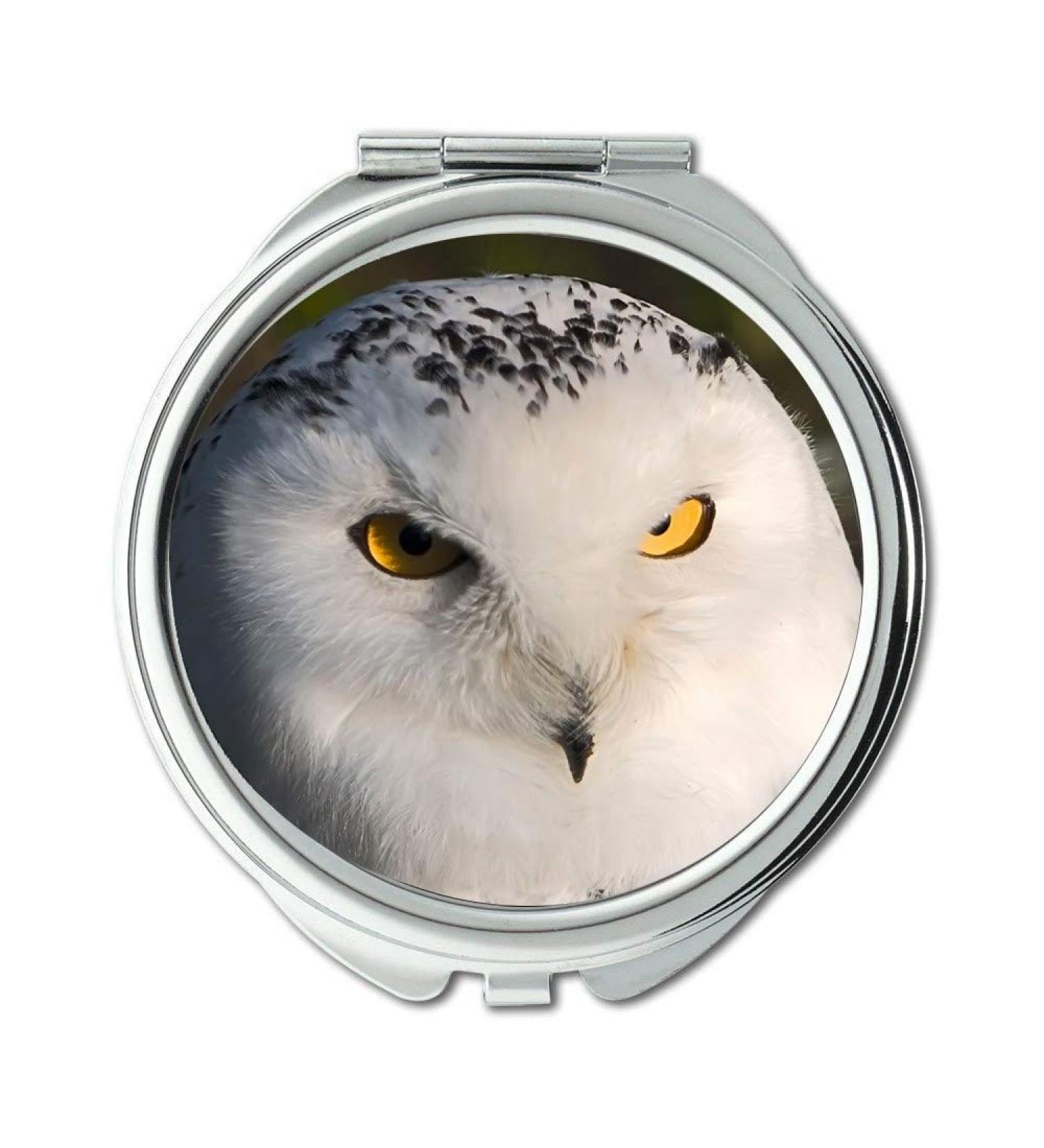 Mirror makeup mirror dowling college owl bird pocket mirror portable mirror - Buy Online on GoSupps.com