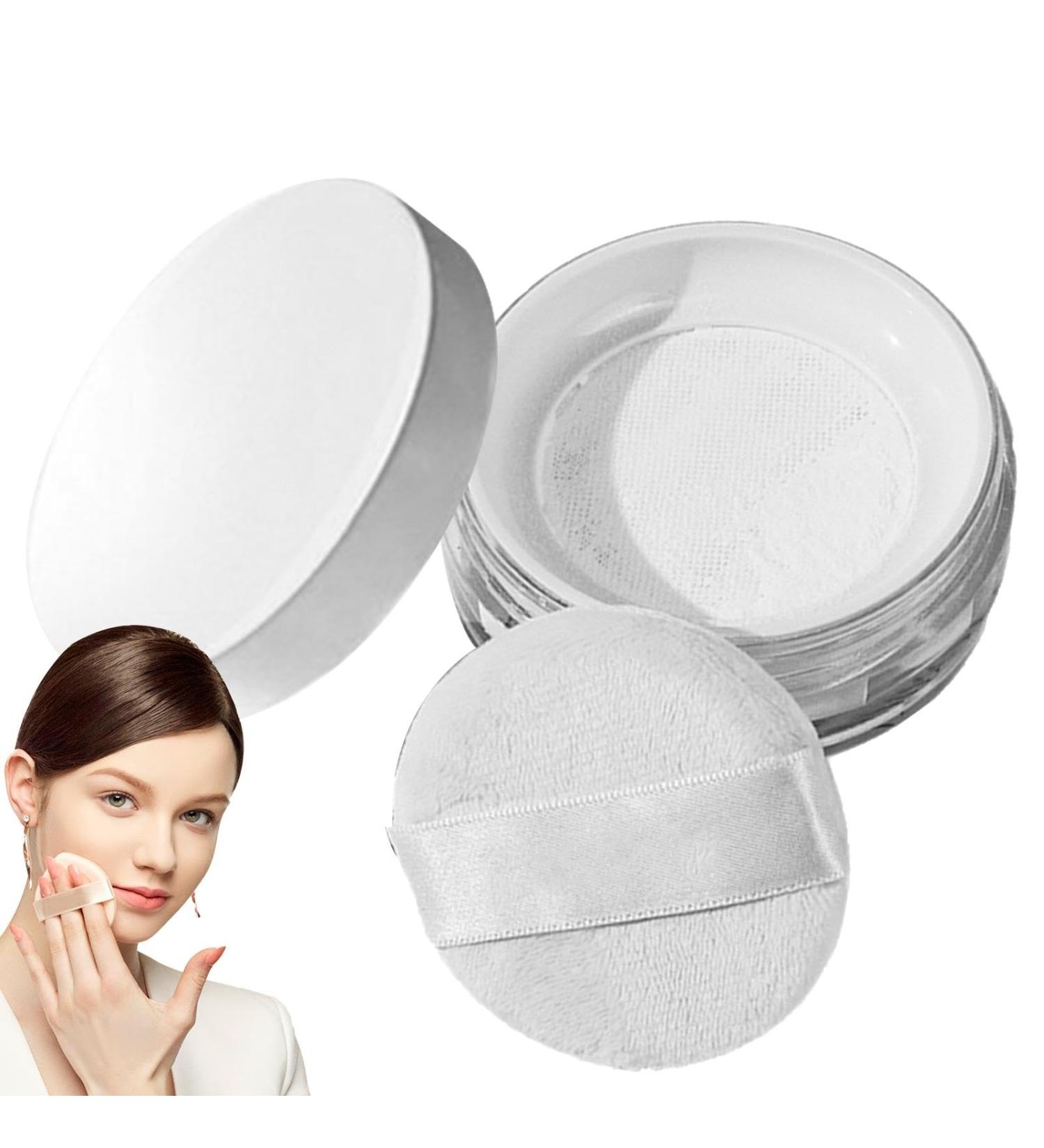 Setting Powder Makeup - Facial Loose Setting Powder | Setting Powder Loose | Long Lasting Facial Loose | Matte Soft Smooth Moisturizing Oil Control Long Lasting Powder For Creates Soft Effect - Buy Online on GoSupps.com