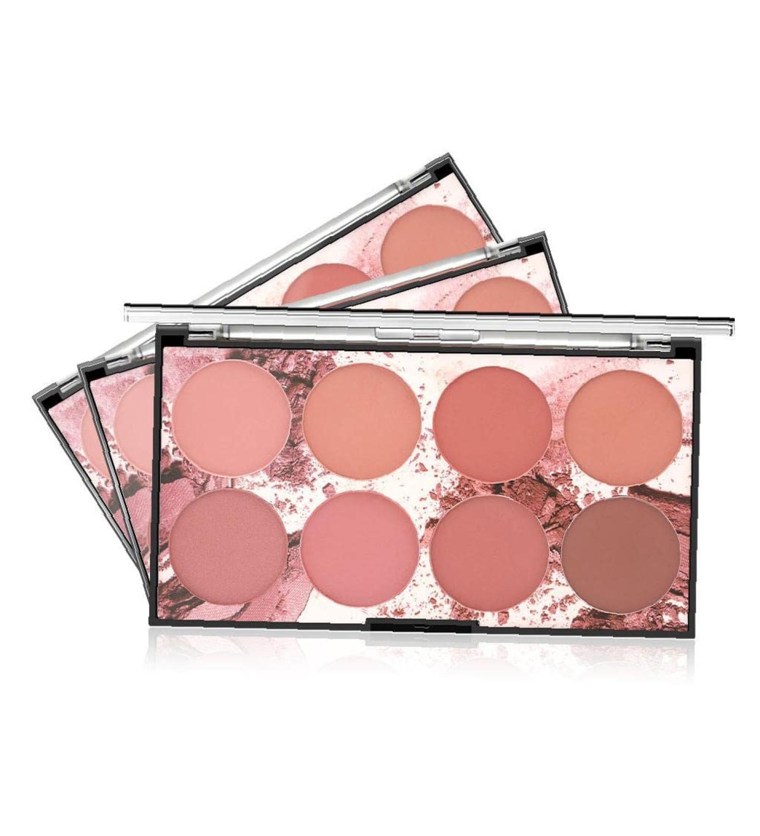 Buy Miss Rose Rouge Palette - 8 Cream Blushes & Face Powder | International Shipping - Buy Online on GoSupps.com