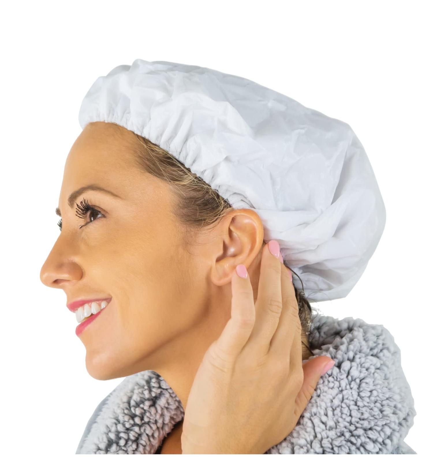 Vive No Rinse Shampoo Cap - Scentless Hair Wash - Disposable, Waterless & Microwavable - Ideal for Post-Surgery & Elderly Care - Buy Online on GoSupps.com