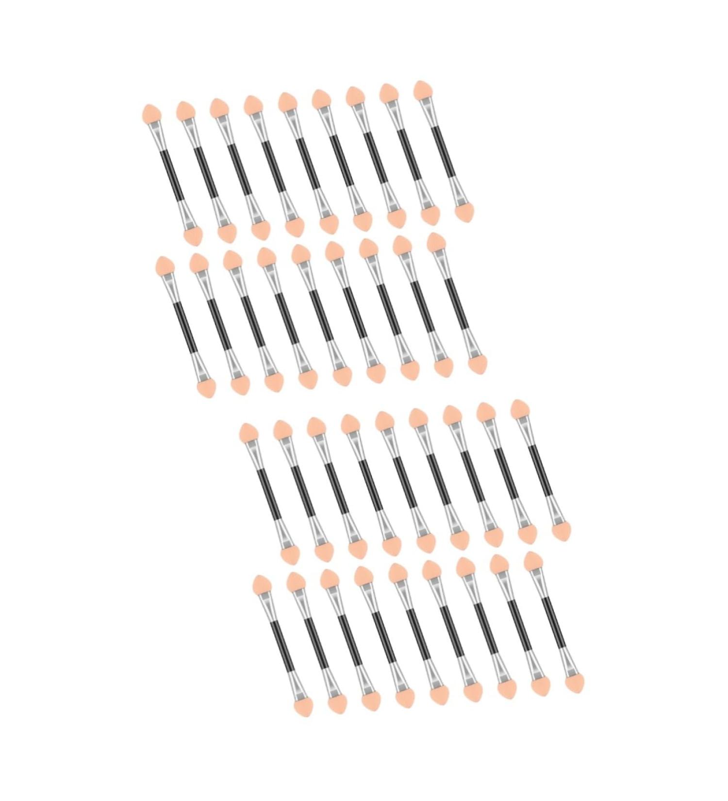 NOLITOY 100 Pcs Eyeshadow Eye Spoolie Brush Eye Blending Brush Makeup Brush Lipstick Miss Double Head 8x1cmx2pcs Pinkx2pcs - Buy Online on GoSupps.com