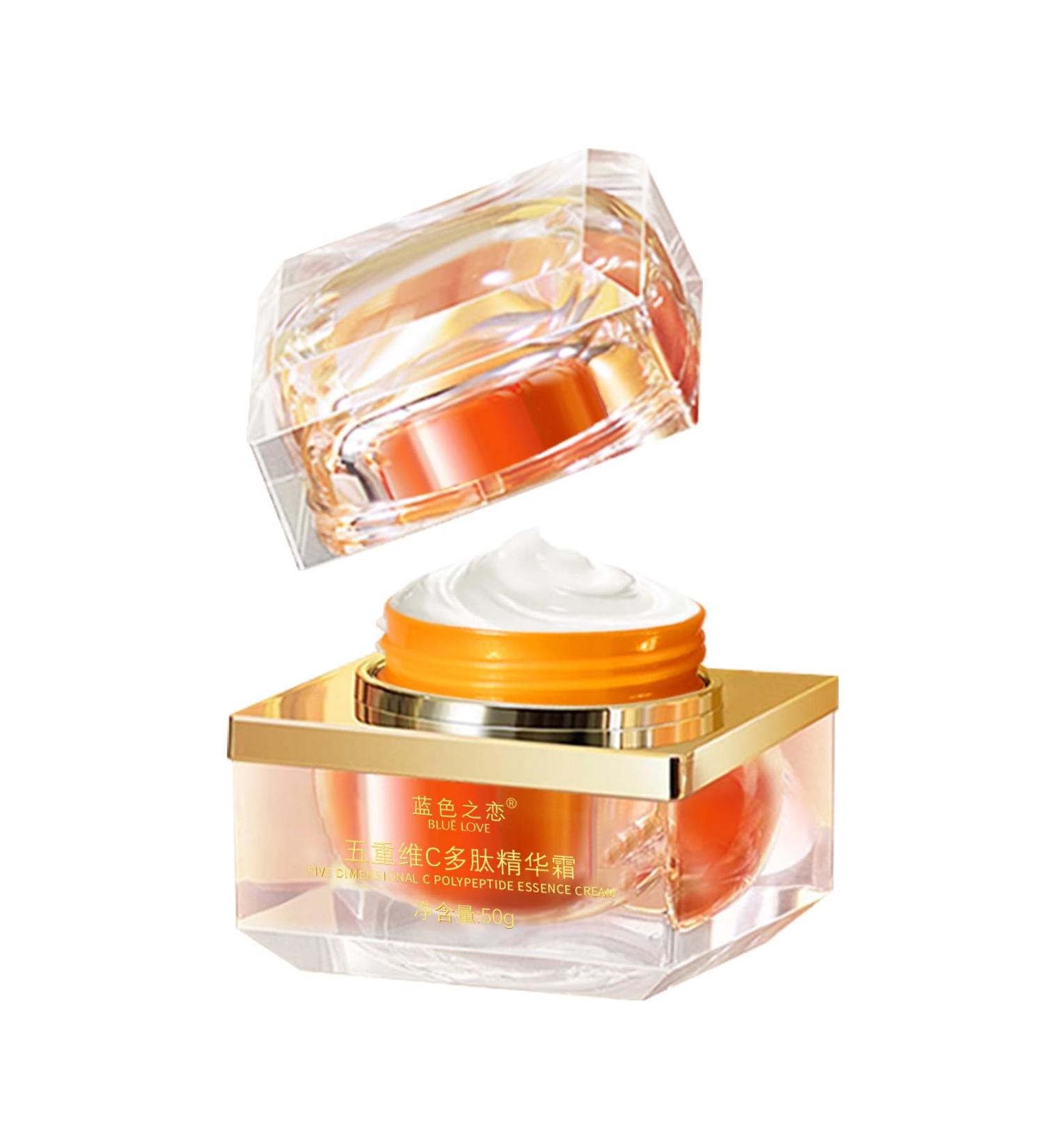 BLUE LOVE Vitamin C Face Cream - Hydrating for Women Nourishing Essence for Radiant Skin Facial Moisturizer for Daily Use Enriched with Five Essential Vitamins 8.8oz - Buy Online on GoSupps.com