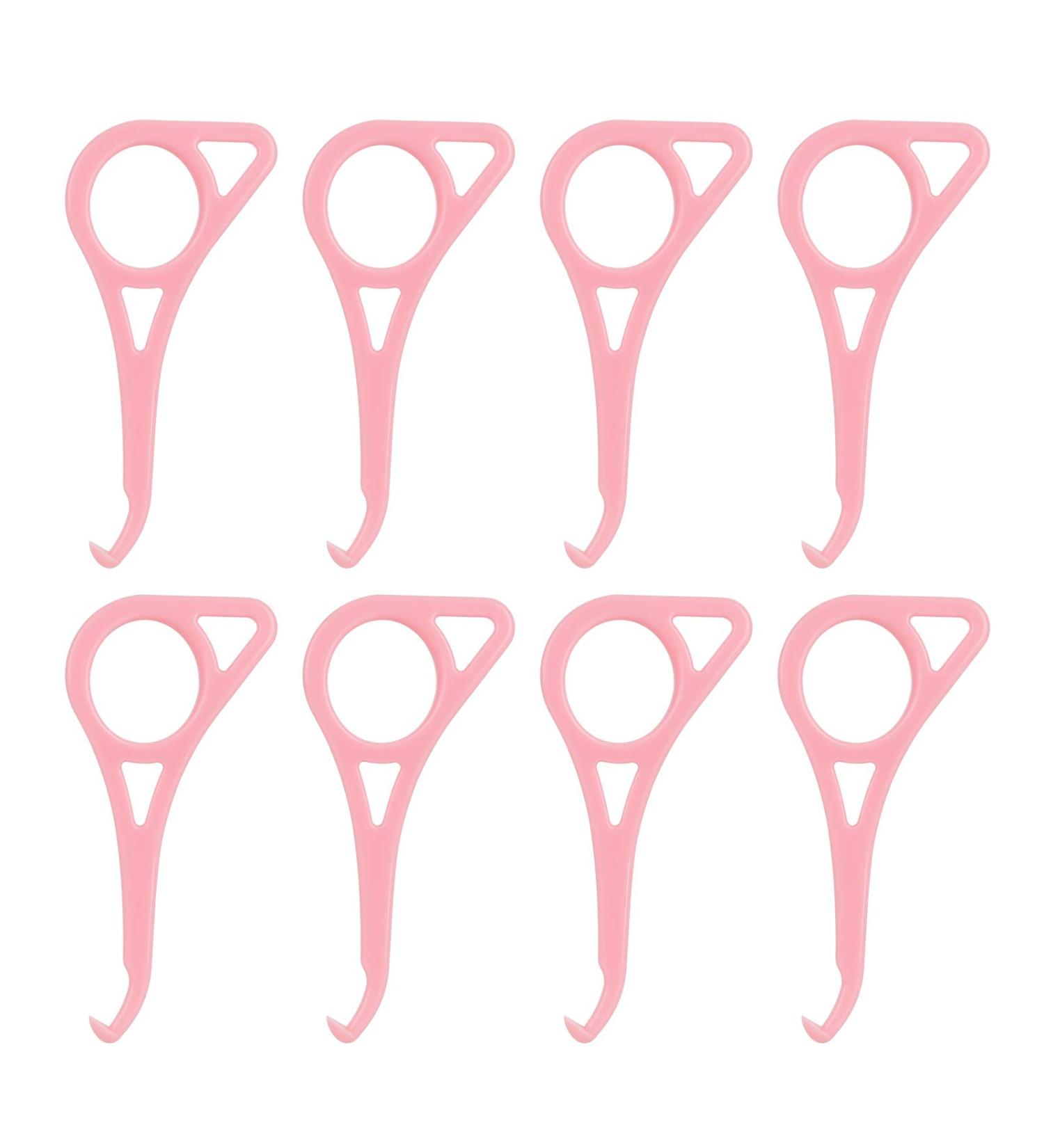 Clear Alignment Tool & Invisible Removable Suspenders - 8 Pack Pink | Ultimate Aligner Remover & Fixer for Perfect Dental Care - Buy Online on GoSupps.com