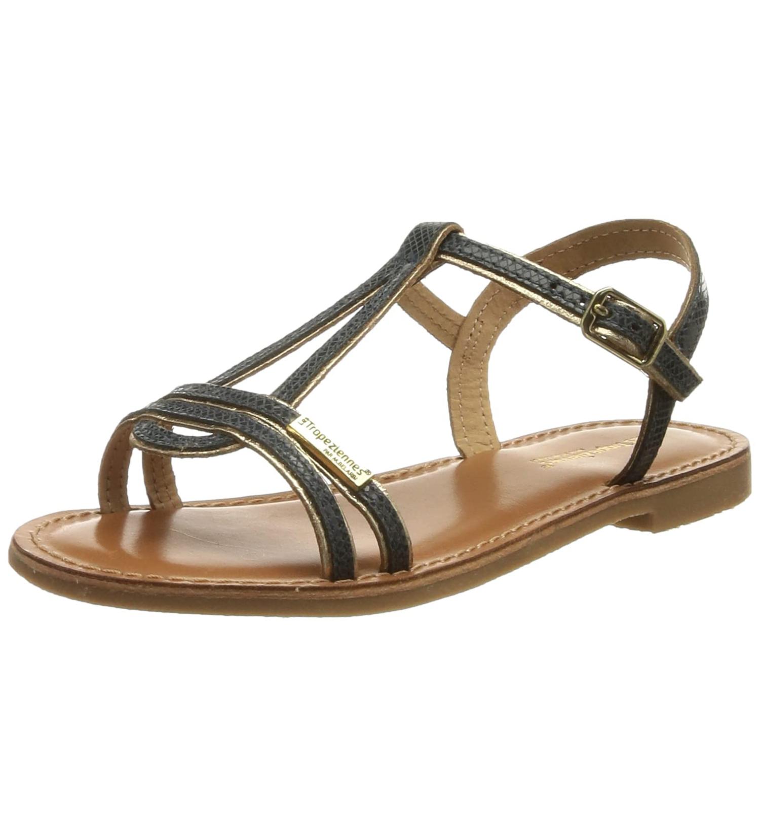 LES TROPEZIENNES Girls Badazar Sandal 28 EU Navy - Stylish & Comfortable International Shipping - Buy Online on GoSupps.com