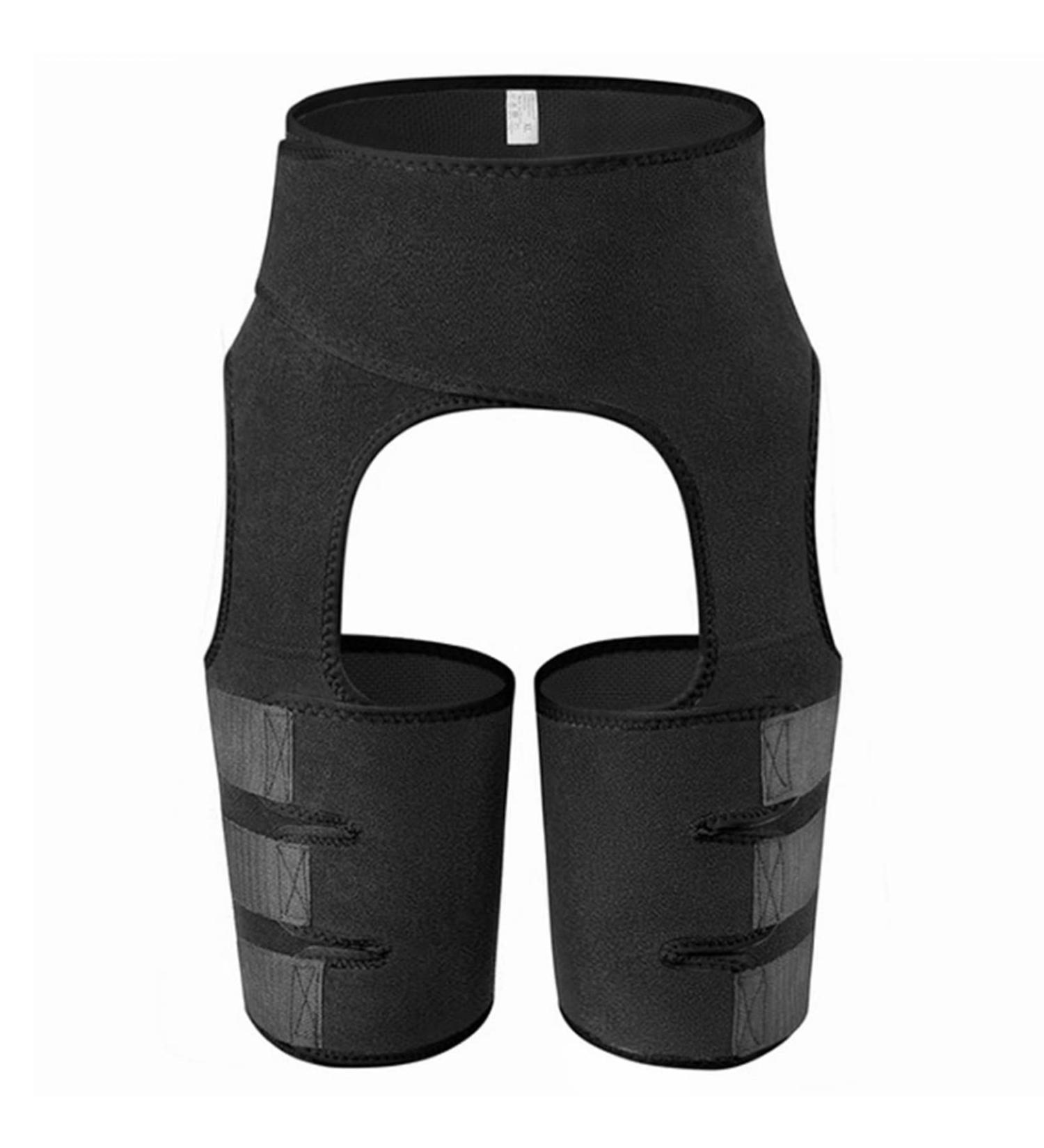 XL Hip Support Brace - Compression Wrap for Hip Joints, Arthritis & Groin - Anti-Slip, Faster Recovery - Black - Buy Online on GoSupps.com