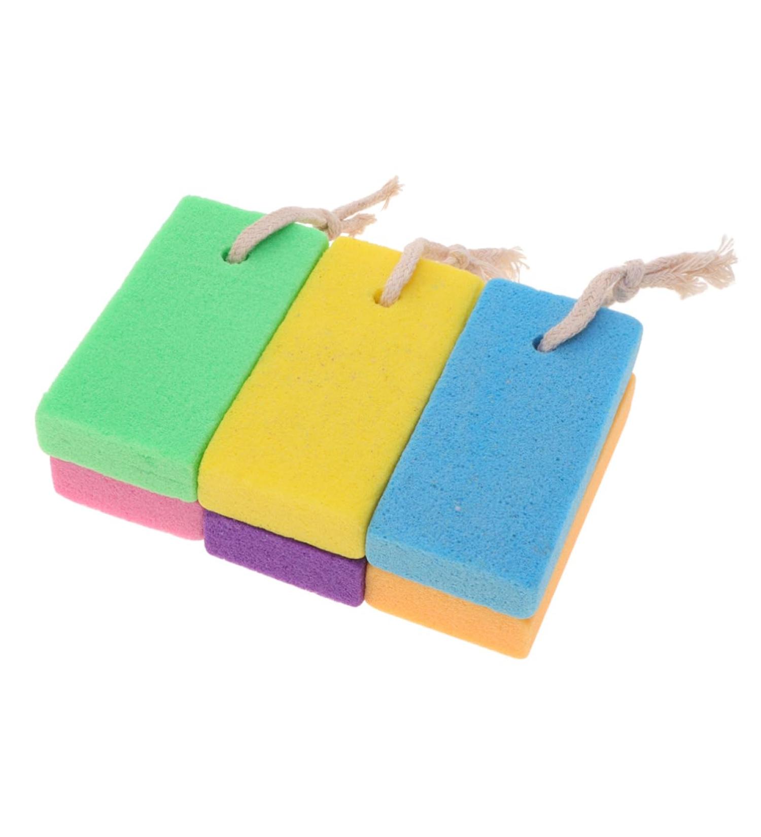 Mikinona 6pi ces Pierre Exfoliante pour Gommage Anti-callosit s limine Peaux Mortes Lot de Usage Hommes Femmes Couleur Al atoire 1 unit (Lot de 1) - Buy Online on GoSupps.com