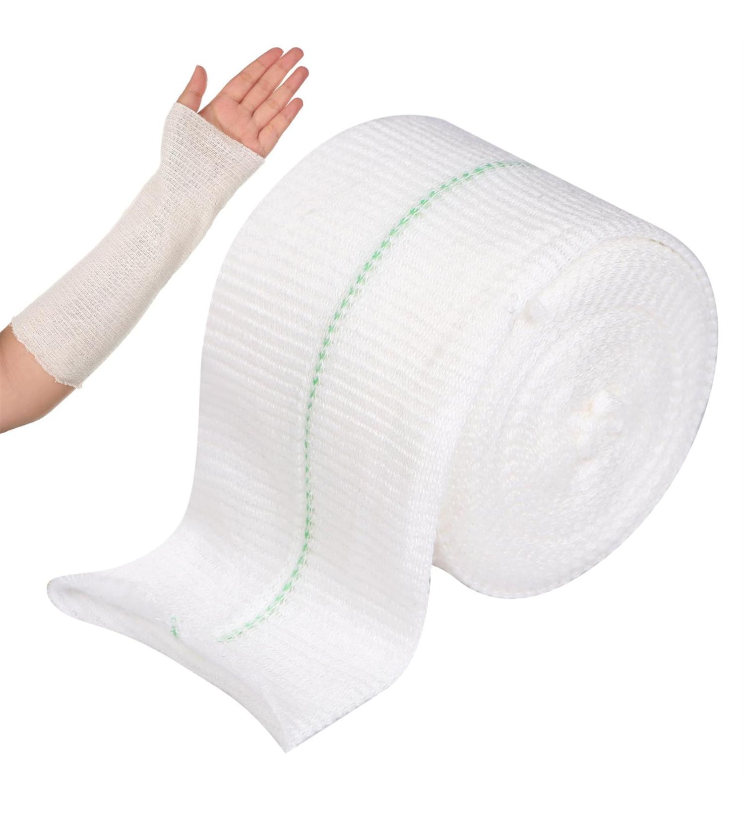 Elastic Compression Bandage - Hose-Shaped Support for Small Limbs Wrists & Elbows | 5cm x 5m Fixing Bandage for Pain Relief - Buy Online on GoSupps.com