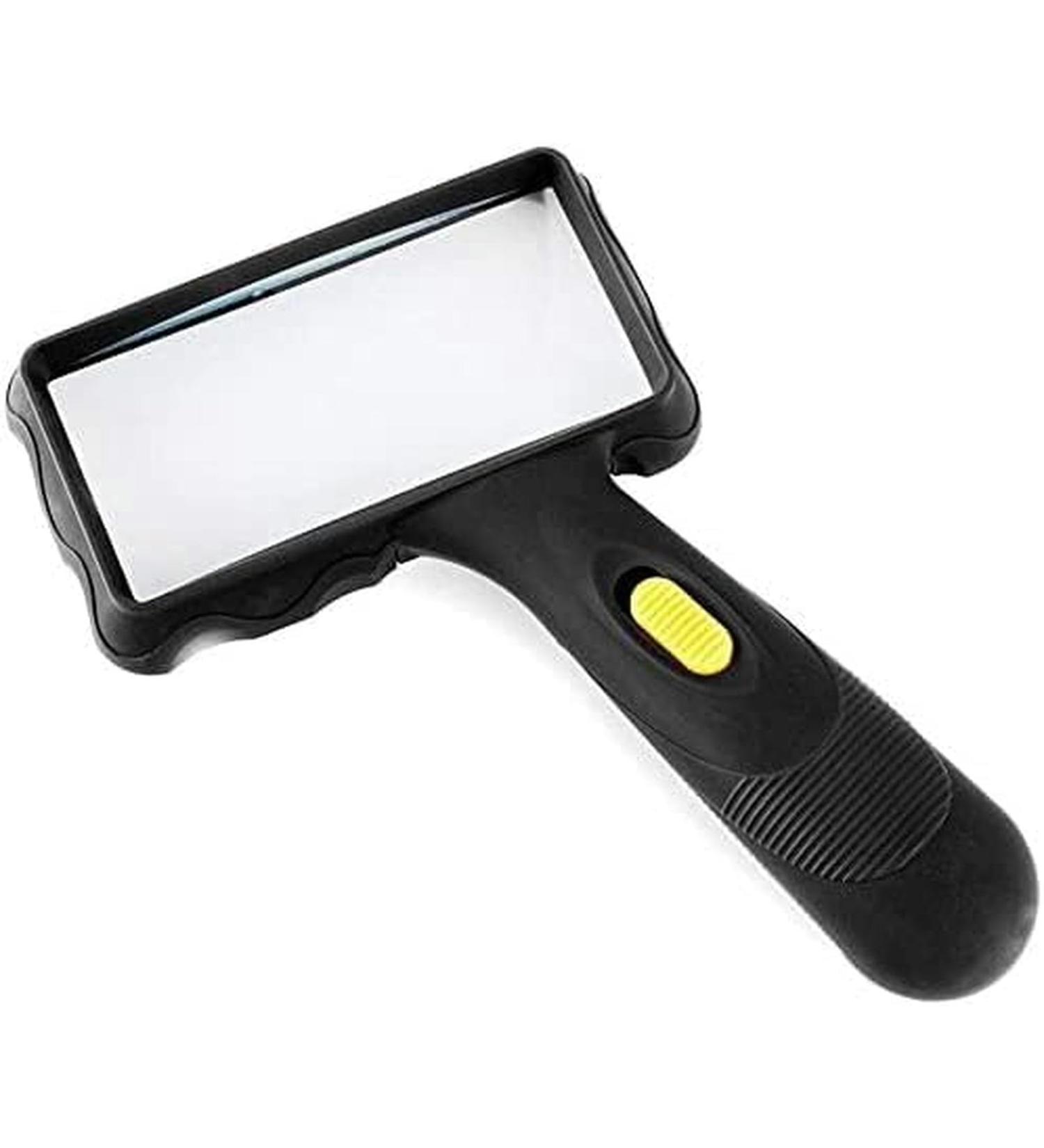Portable Magnifier Magnifier Handheld Lightweight with 2 LED Lights Magnifying Lens for Reading Inspection Soldering Needlework Repair Hobby Crafts. Full of Stars - Buy Online on GoSupps.com