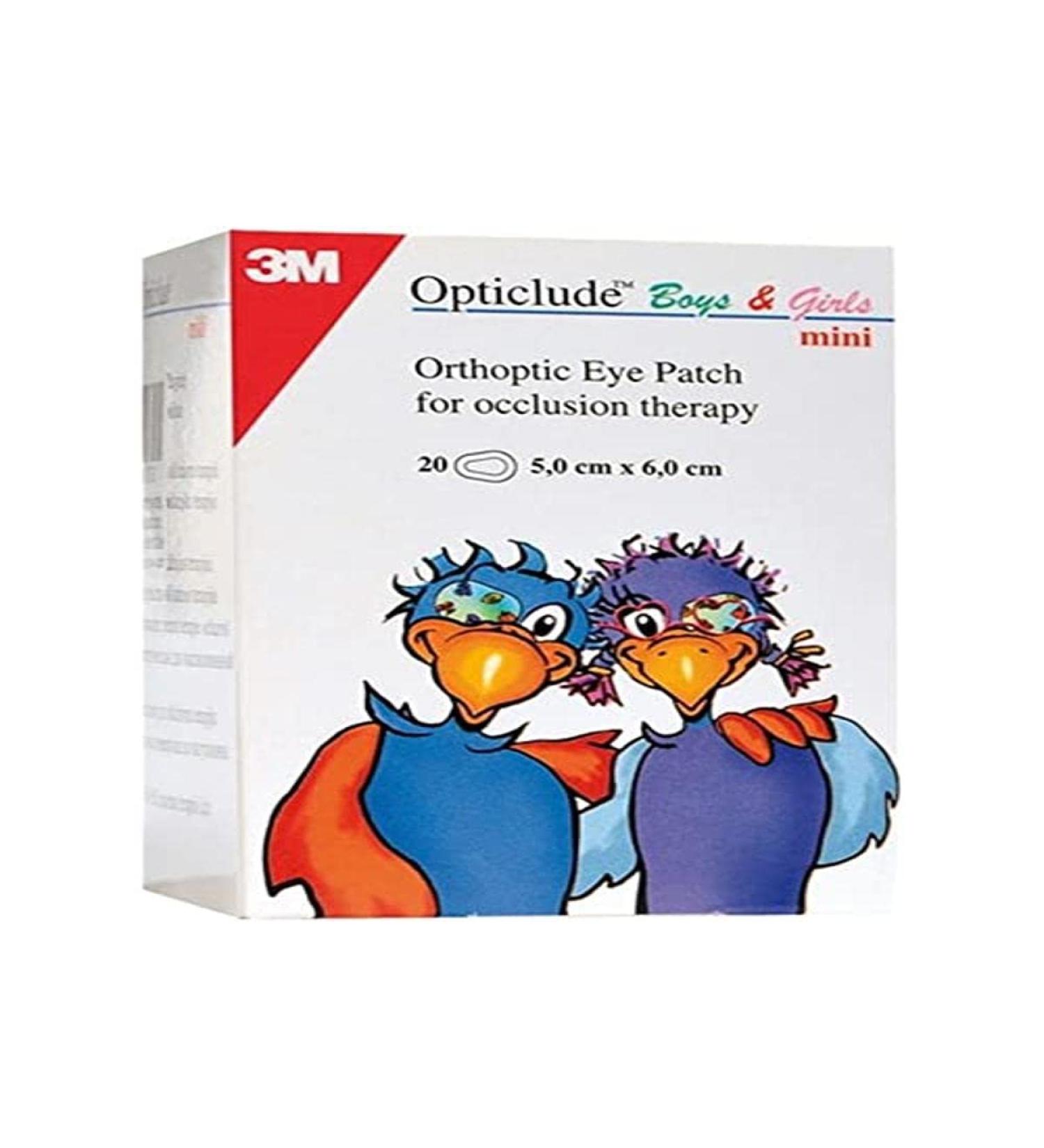 CSTLL - Opticlude colored eye patch Mini 5x6.2 cm - 30 patches