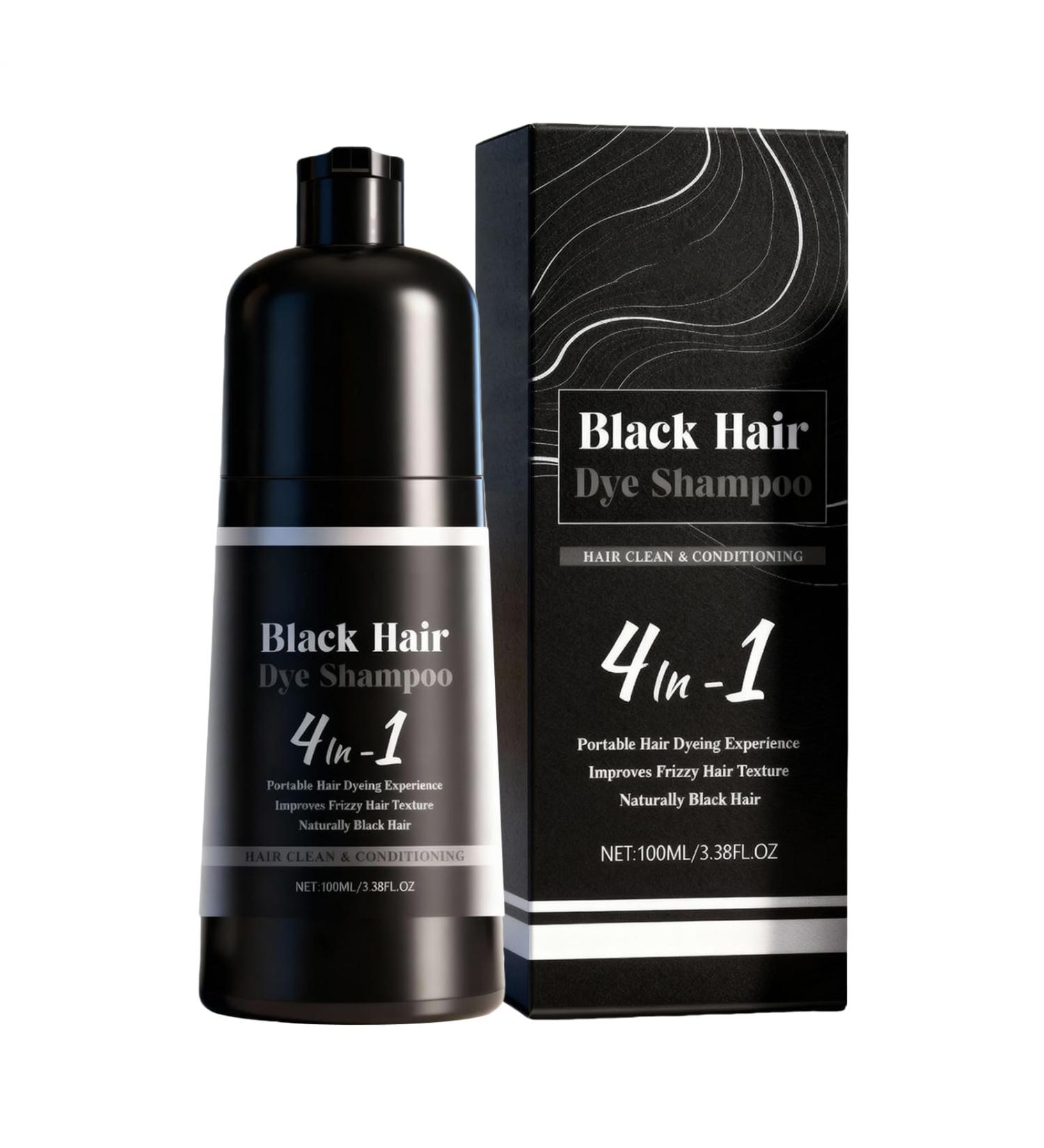 Pruojhw Hair Color Shampoo Strong natural shampoo for instant conditioner for changing hair color for lovers family friends grandmother grandfather mother - Buy Online on GoSupps.com