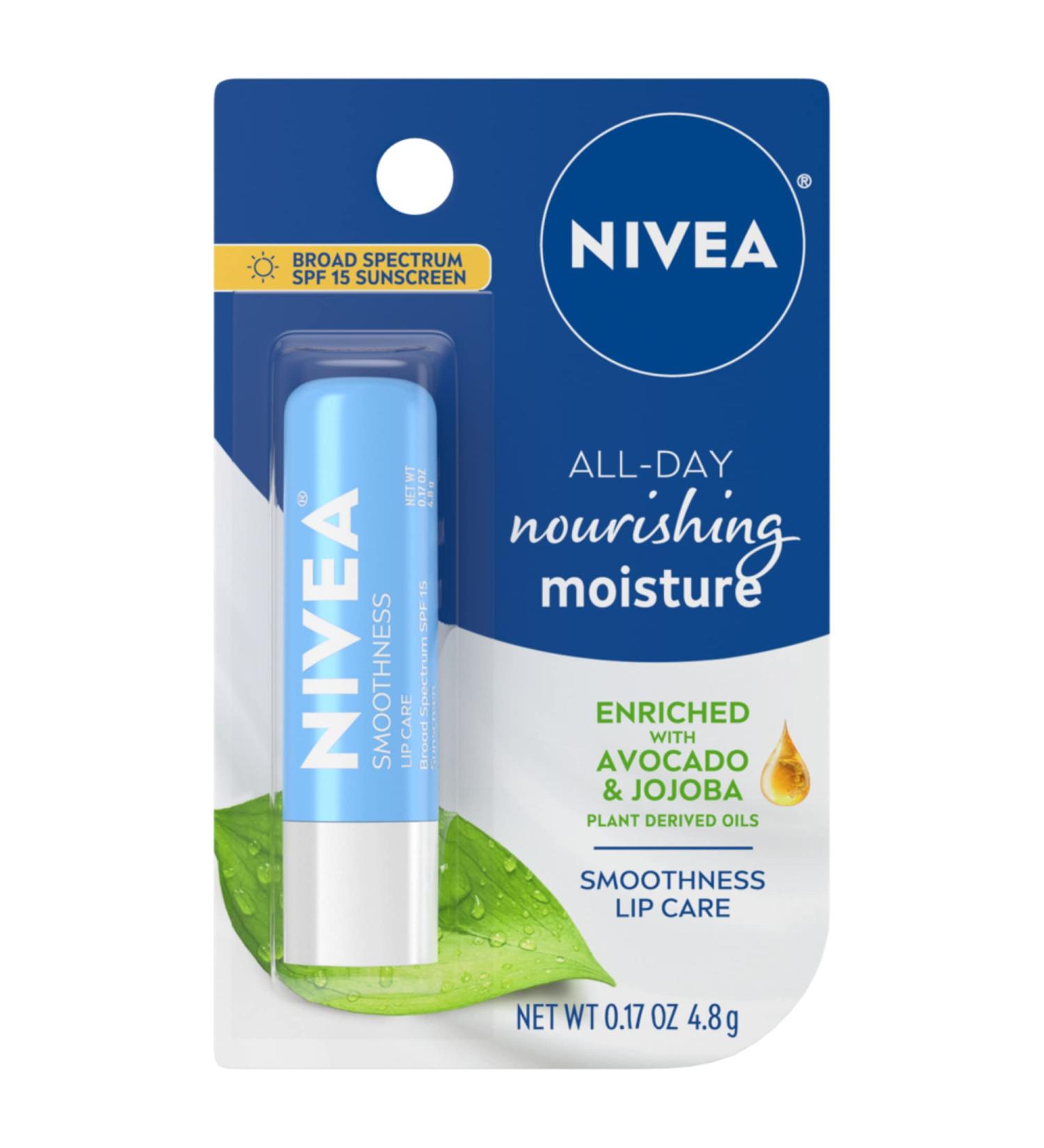 Nivea Smoothness Lip Care - SPF 15 0.17 Ounce