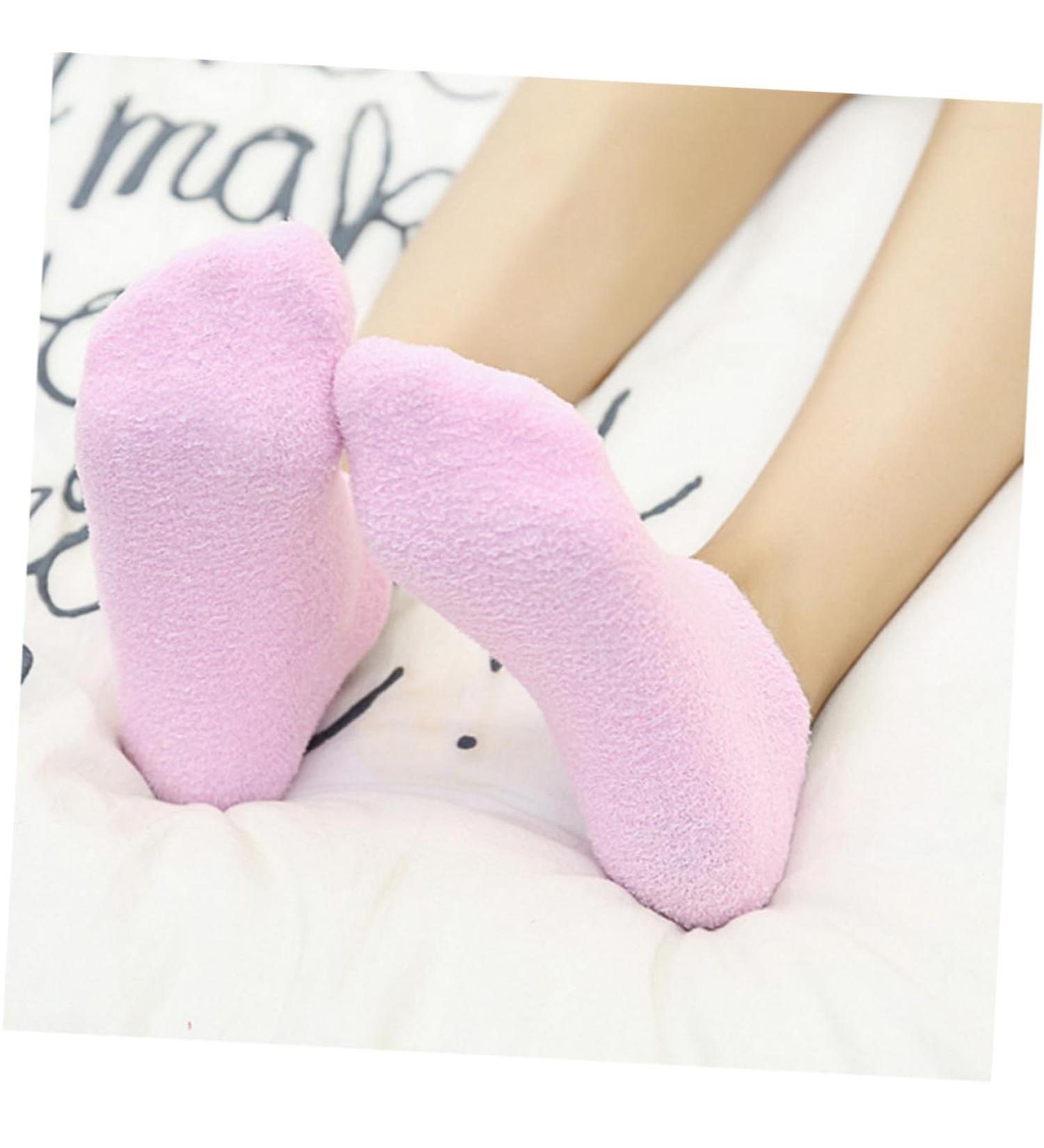 minkissy 1 Pair Gel Socks for Moisturizing Spa Gel Socks Moisture Socks Yarn Socks Miss Boots Care - Buy Online on GoSupps.com