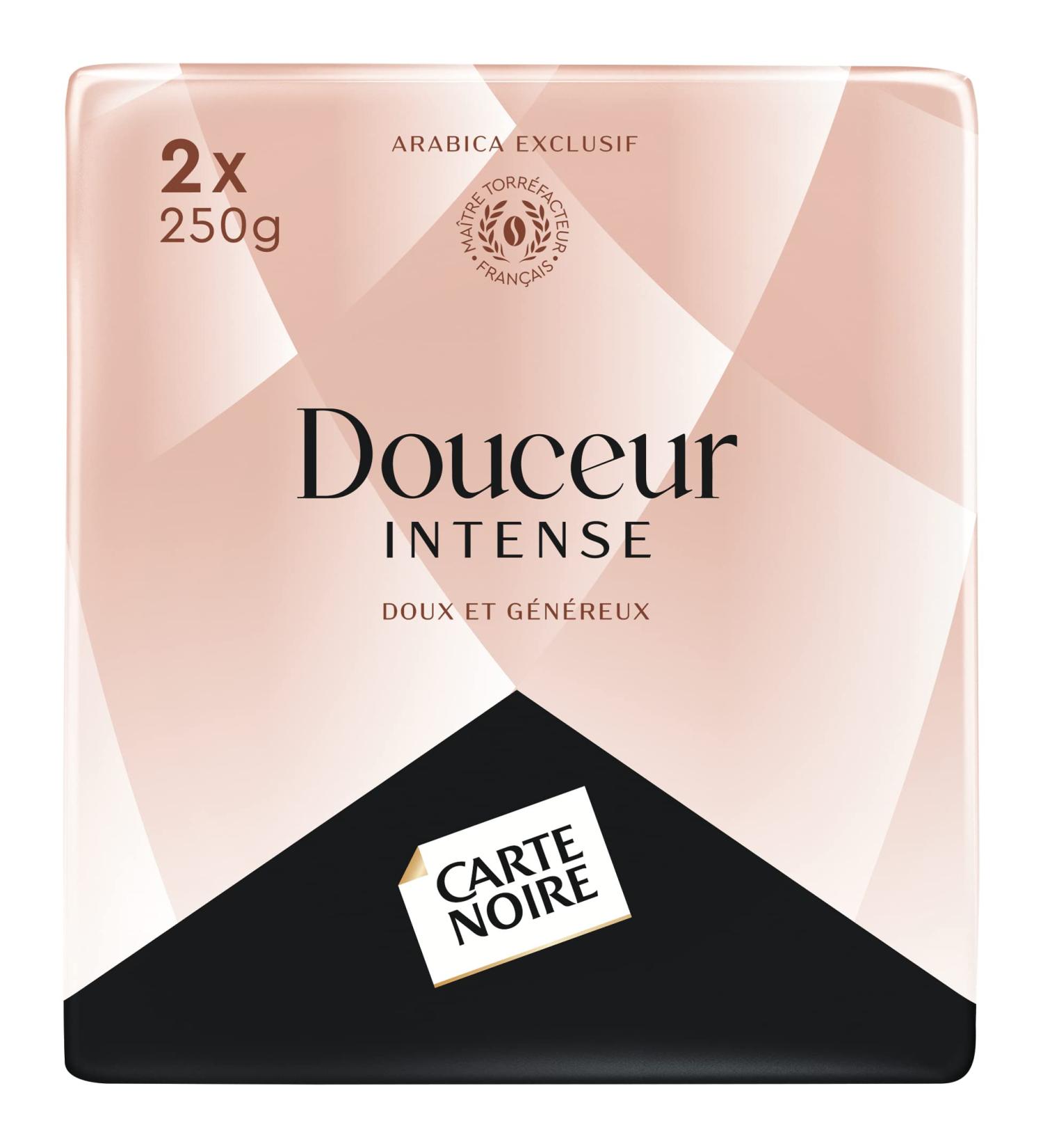  Carte Noire CARTE NOIRE - Carte Noire Ground Coffee "Douceur Intense" - Arabica Ground Coffee - Sweet and Delicate Coffee - Pack of 12 x 250g - Made in France 500g (Pack of 6) - Buy Online on GoSupps.com