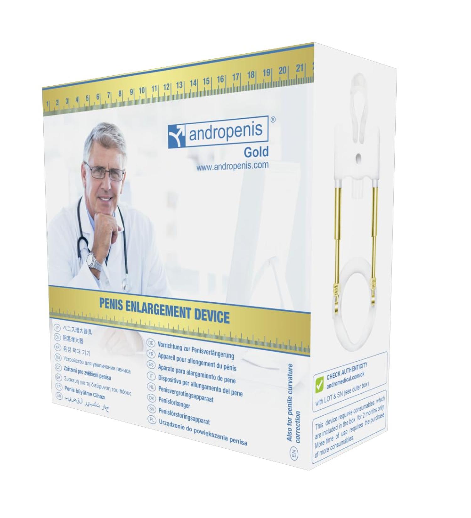 Andropenis AndroGold from Andromedical - Buy Online on GoSupps.com