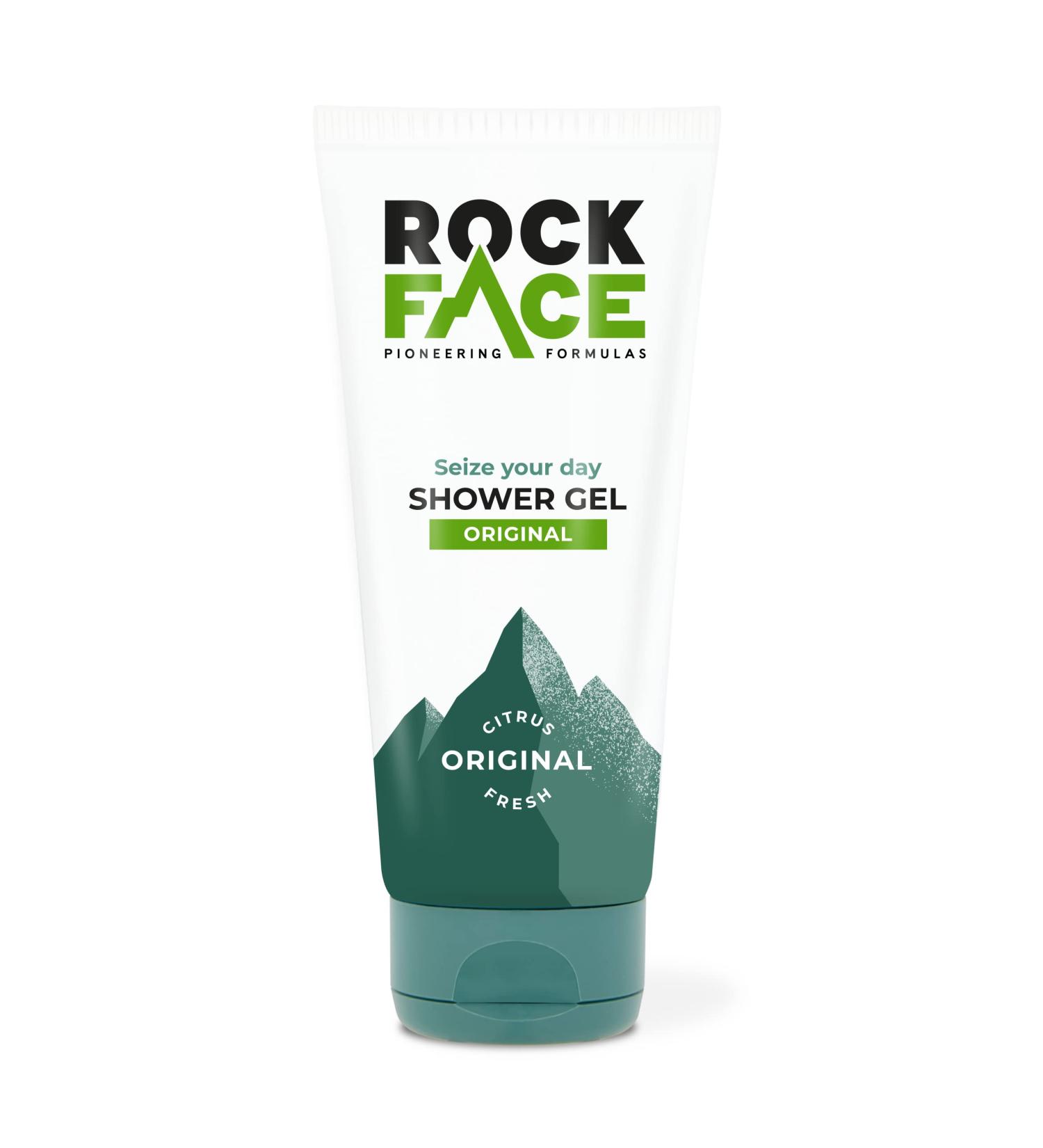 Rockface Men's Shower Gel 200ml - Fresh Masculine Scent - All-in-One Body Wash for Men - Buy Online on GoSupps.com