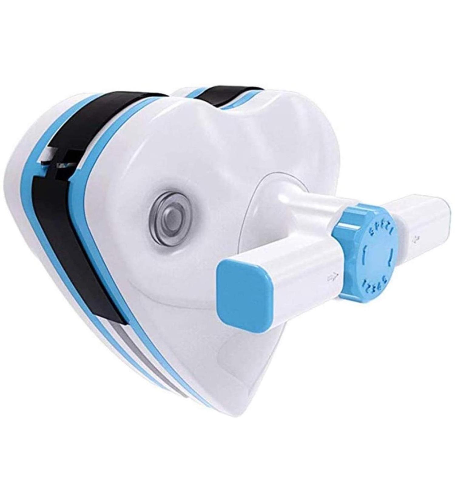 5-Position Adjustable Magnetic Glider Washing Glass Cleaning Brush Comfortable Large Handle Double Sided Magnetic Window Cleaner Internal Water Storage Design - Buy Online on GoSupps.com