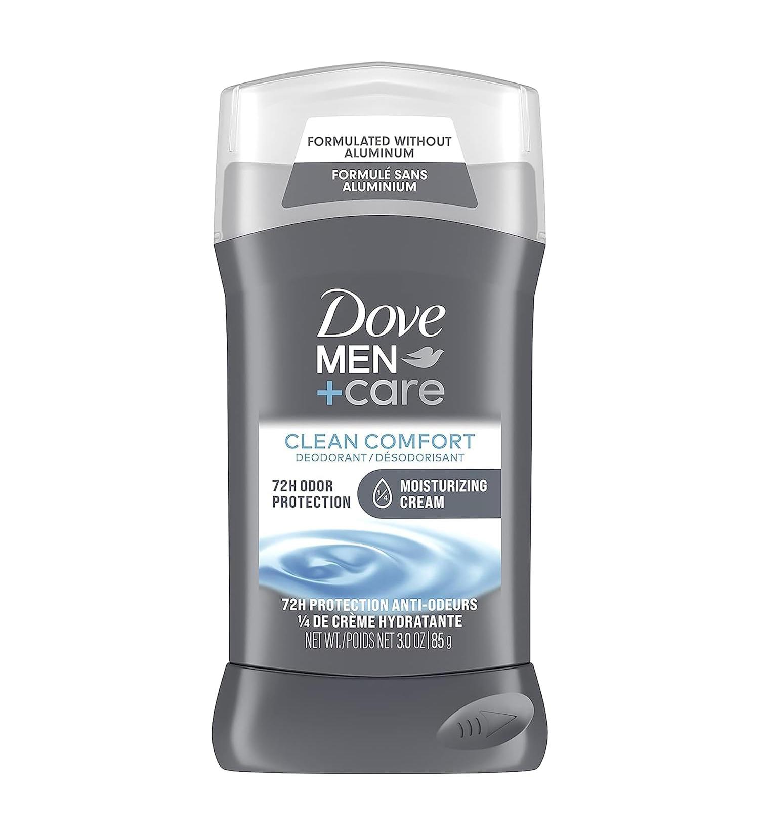 Dove Men+Care Deodorant Clean Comfort - 3 oz Pack of 2 Clean Comfort 3 Ounce (Pack of 2) - Buy Online on GoSupps.com