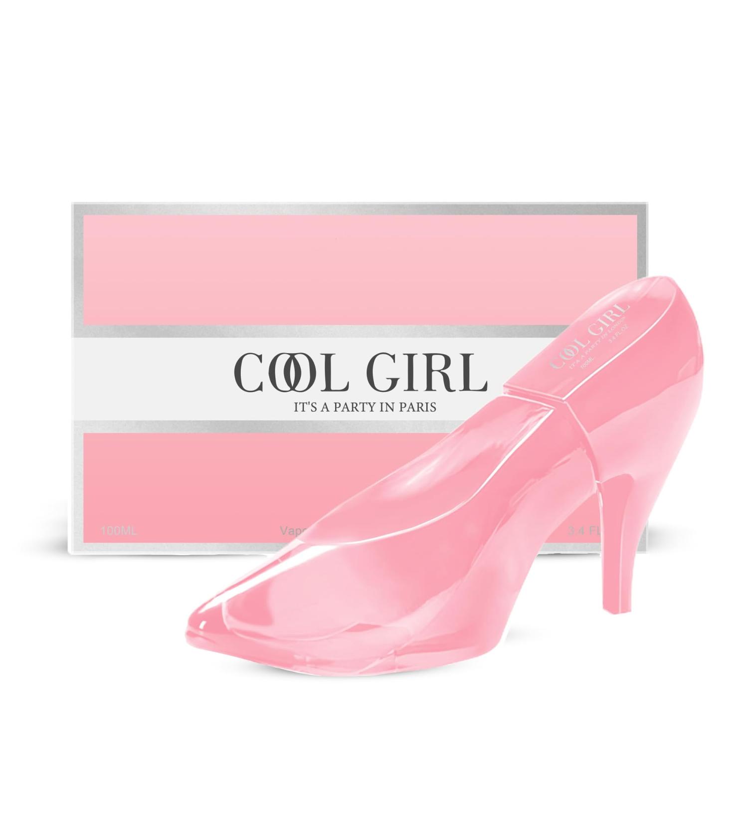 Cool Girl Women Perfume Long Lating Eau De Parfum Fresh And Trendy Natural Spray Fragrance For Effortless Chic 3.4 Fl Oz For Daily Used Cool girl pink 3.4 Fl Oz (Pack of 1) - Buy Online on GoSupps.com
