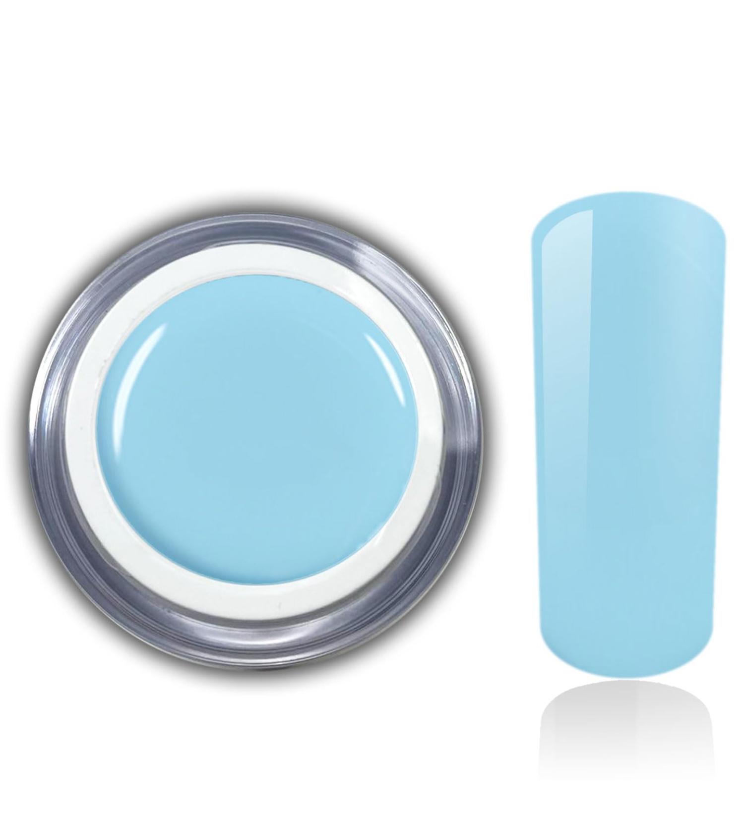 Buy Light Blue UV LED Nail Gel - Studio Quality Color Gel RM Beautynails 5ml - International Shipping Available - Buy Online on GoSupps.com