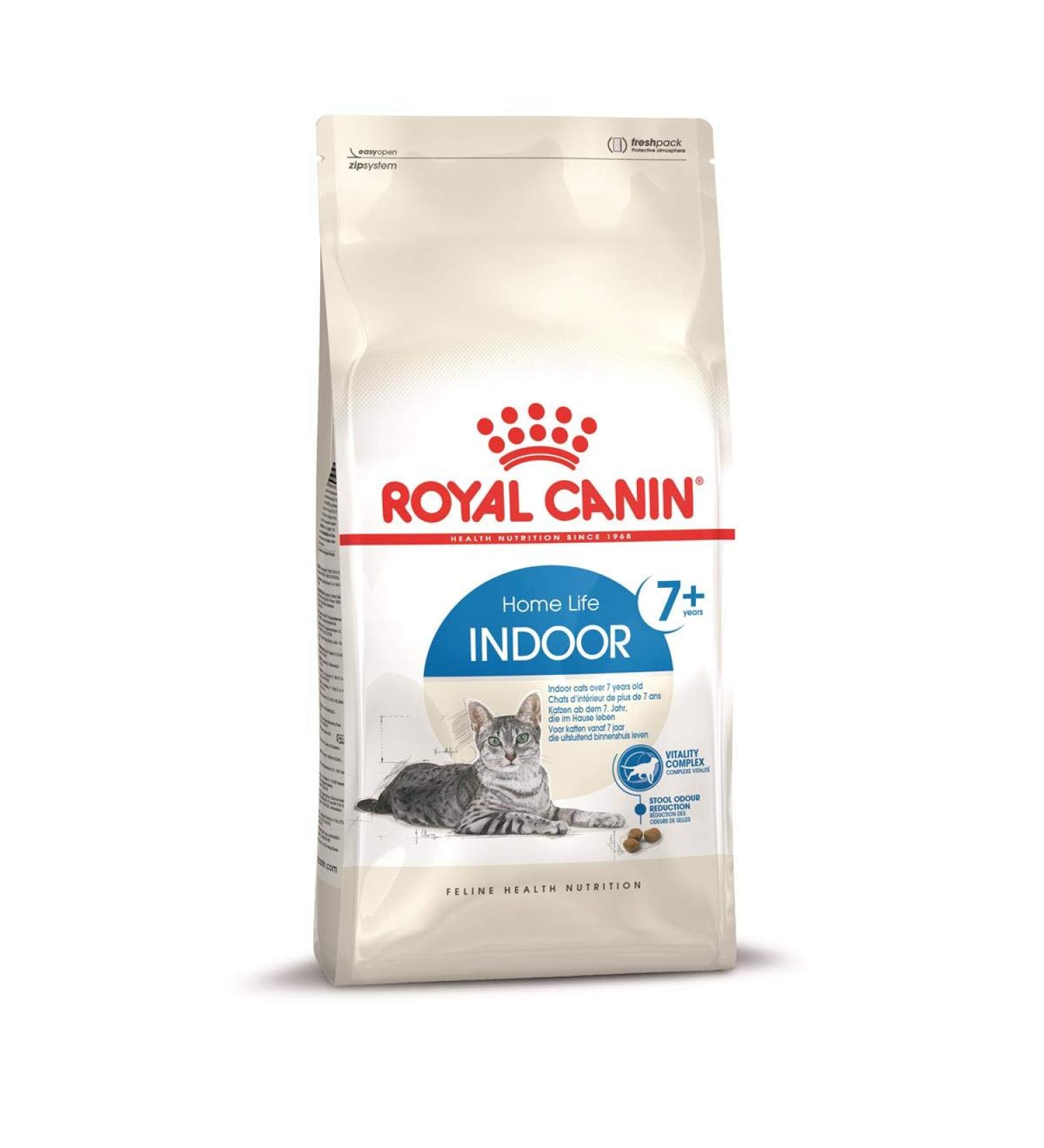 Royal Canin Indoor 7+ Adult Dry Cat Food 400g - Buy Online on GoSupps.com