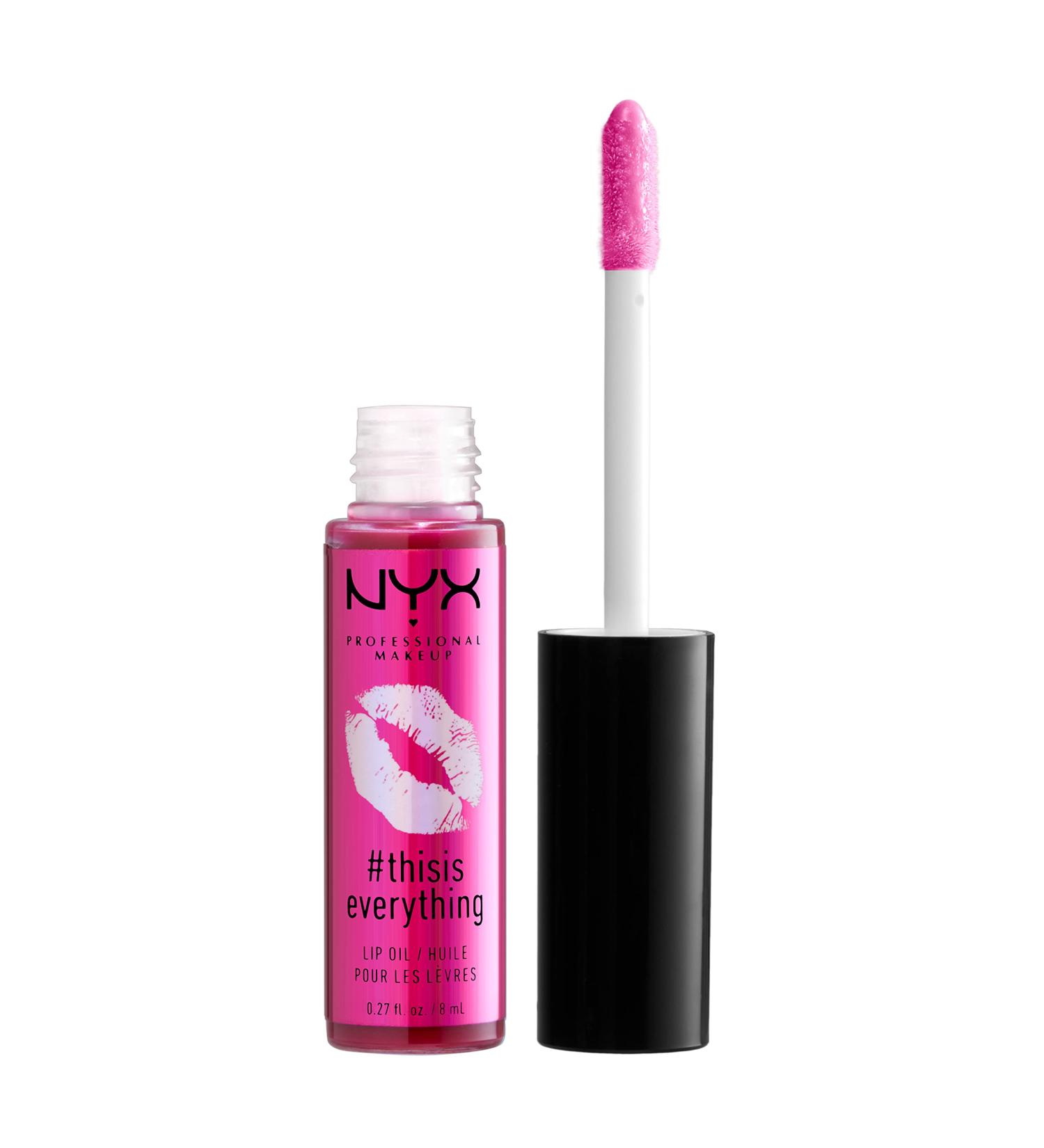Thisiseverything Lip Oil - Sheer Berry 8ml | Hydrating Lip Care for All Skin Types - Shop Internationally - Buy Online on GoSupps.com