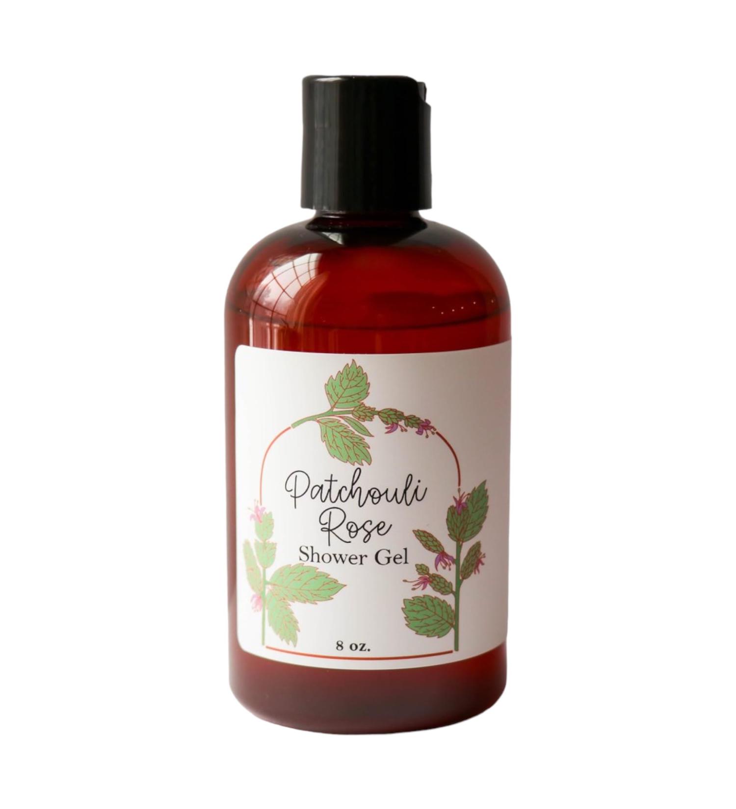 Buy Patchouli Rose Shower Gel 8 oz - Organic Luxurious Aroma International Shipping Available - Buy Online on GoSupps.com