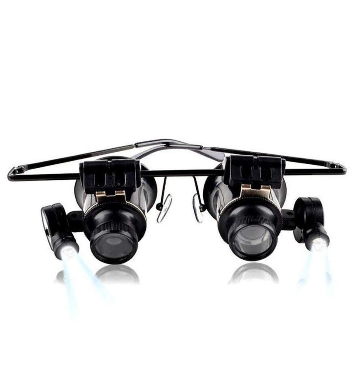 Head-Mounted Magnifying Glass Reading and Repairing Welding LED Magnifier Good Times - Buy Online on GoSupps.com