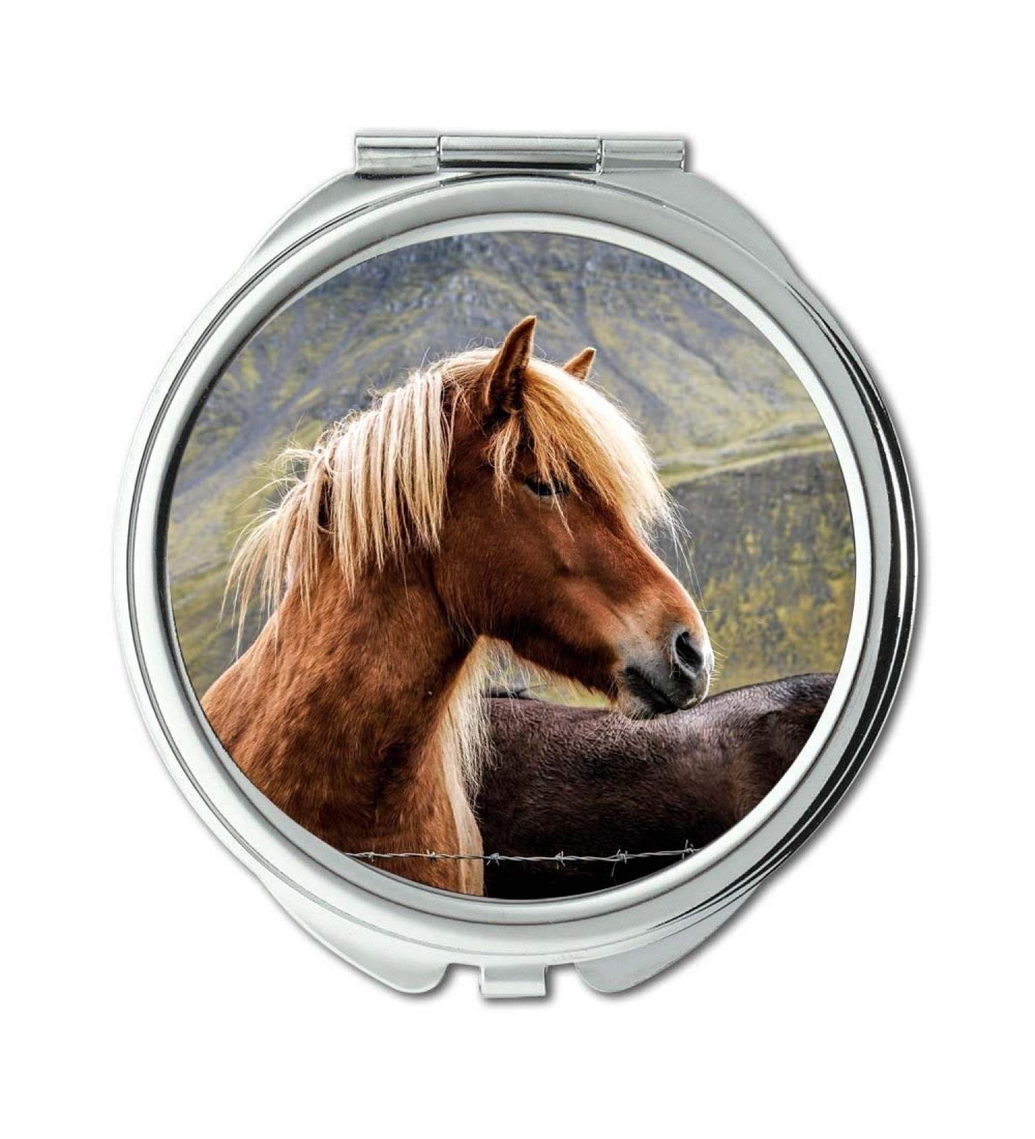 Mirror makeup mirror animal animal photography barb wires pocket mirror portable mirror - Buy Online on GoSupps.com