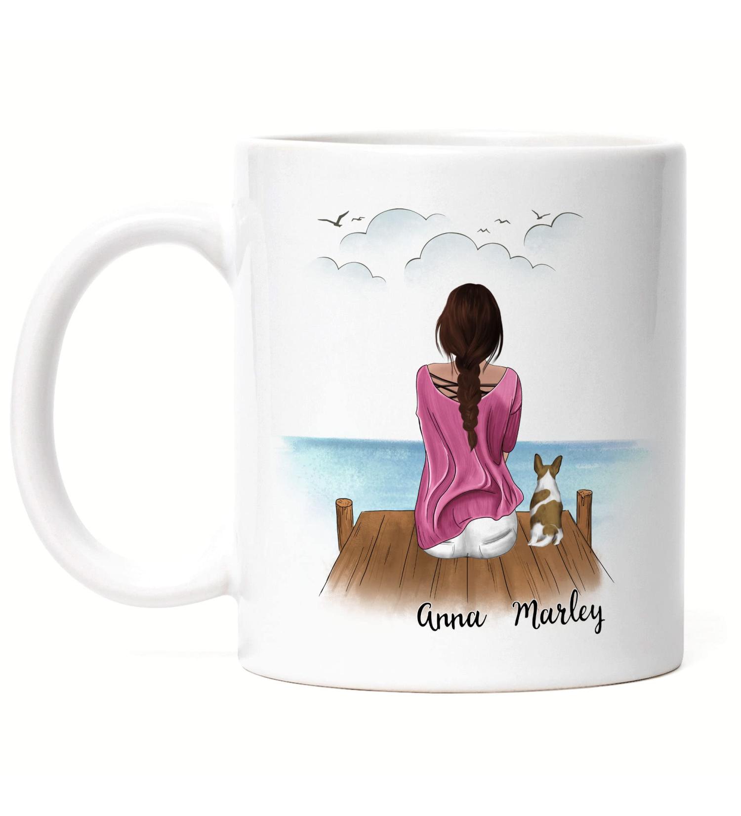 Personalized Dog Mom Mug | Unique Dog Owner Gift for Dog Lovers | Kiddle-Design - Buy Online on GoSupps.com